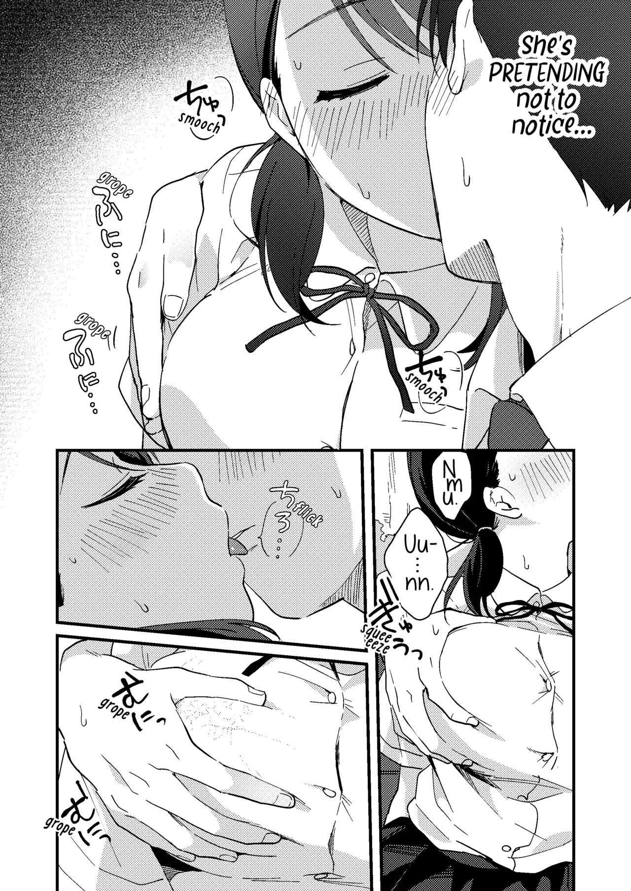Chiguhagu Kanojo | Mismatched Girlfriend page 19 original parody - leg lock big breasts hentai manga - read online free