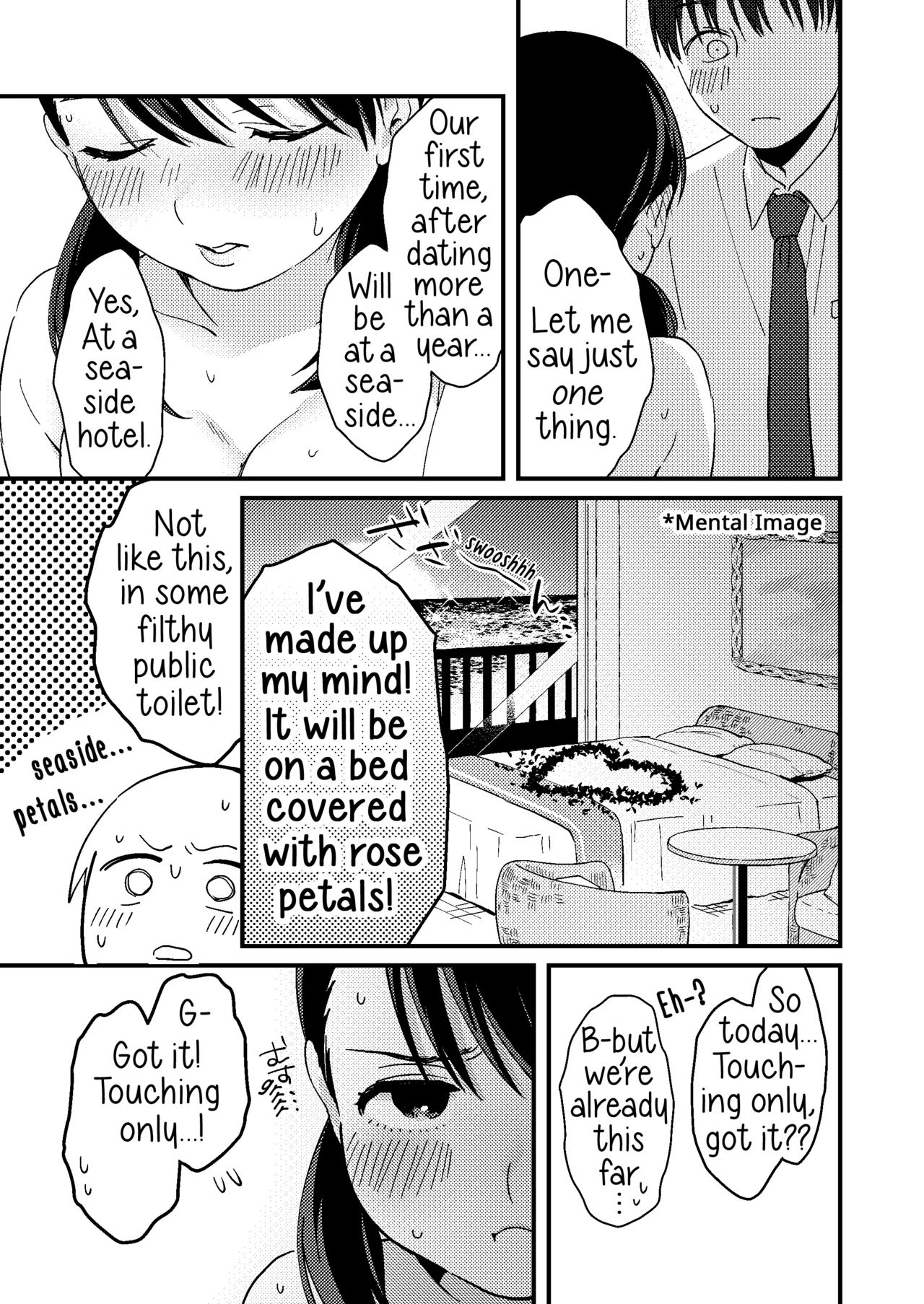 Chiguhagu Kanojo | Mismatched Girlfriend page 24 original parody - sole female sole male hentai manga - read online free