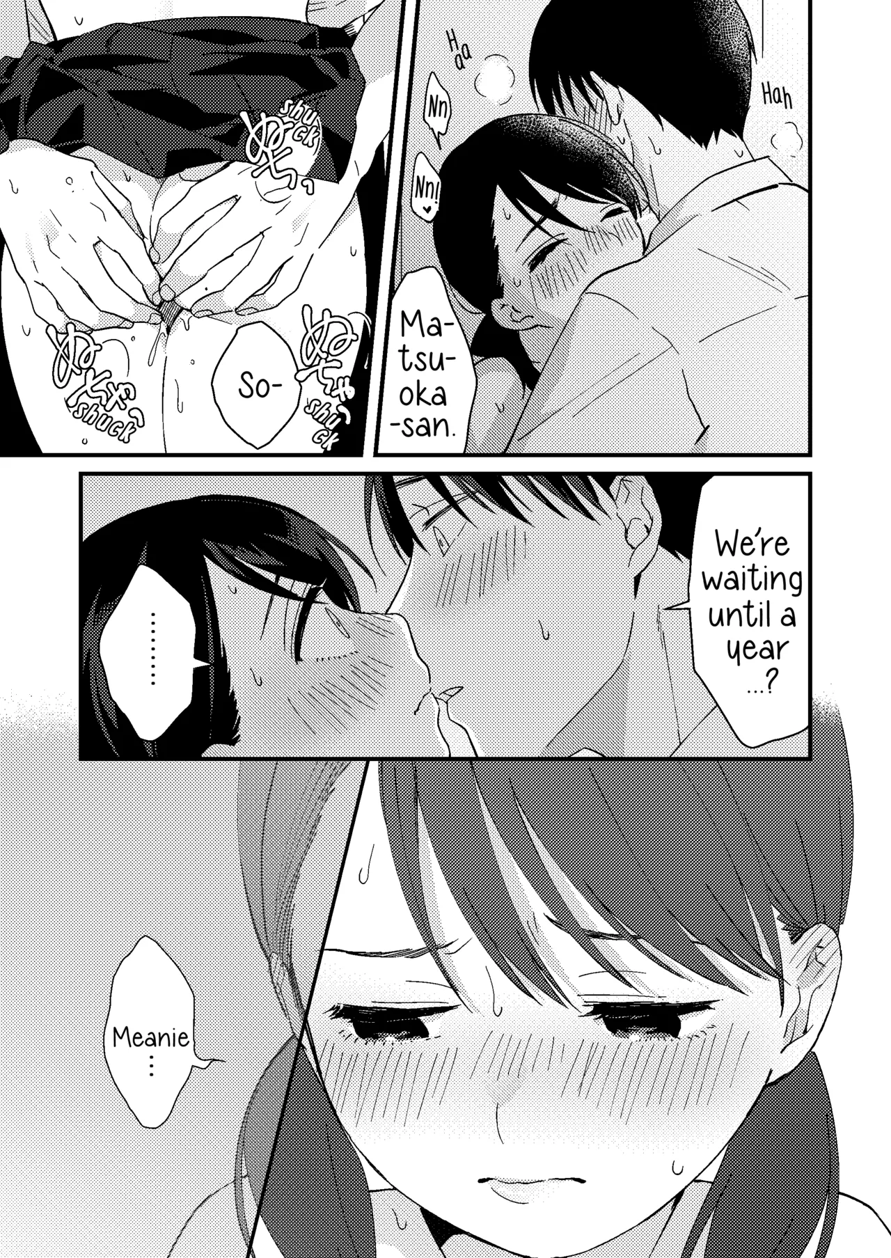 Chiguhagu Kanojo | Mismatched Girlfriend page 30 original parody - leg lock big breasts hentai manga - read online free