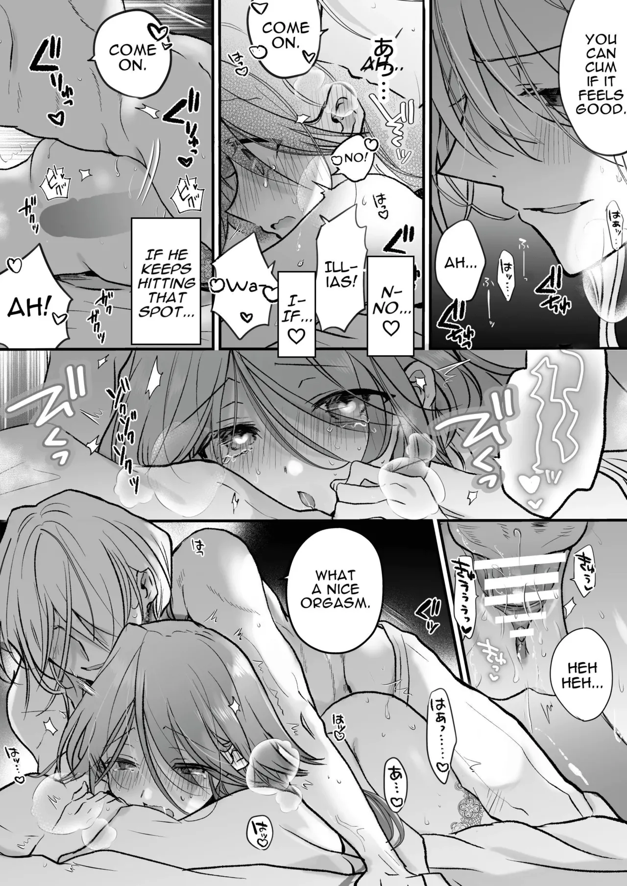 Majutsushi no Henai 〜 Baddo ED Tensei Akuyaku Reijō, Shukuteki no Hazudatta Jijū ni Torawareru 〜 I A Mage's Affection page 56 original parody - big breasts nakadashi hentai manga - read online free
