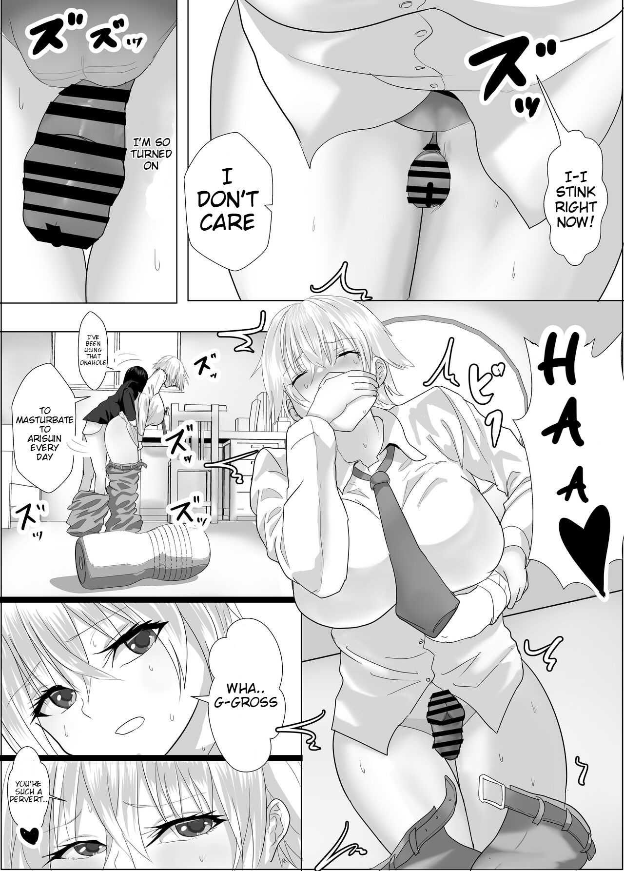 [Tetsukabuto Nuranura (Yuri Kowashi)] Narcissist na Ouji-sama-kei Joshi wa, Toilet Gaman Dekizu | The Narcissistic Female Prince Couldn't Hold It In [English] page 15 original parody - sole male big breasts hentai manga - read online free