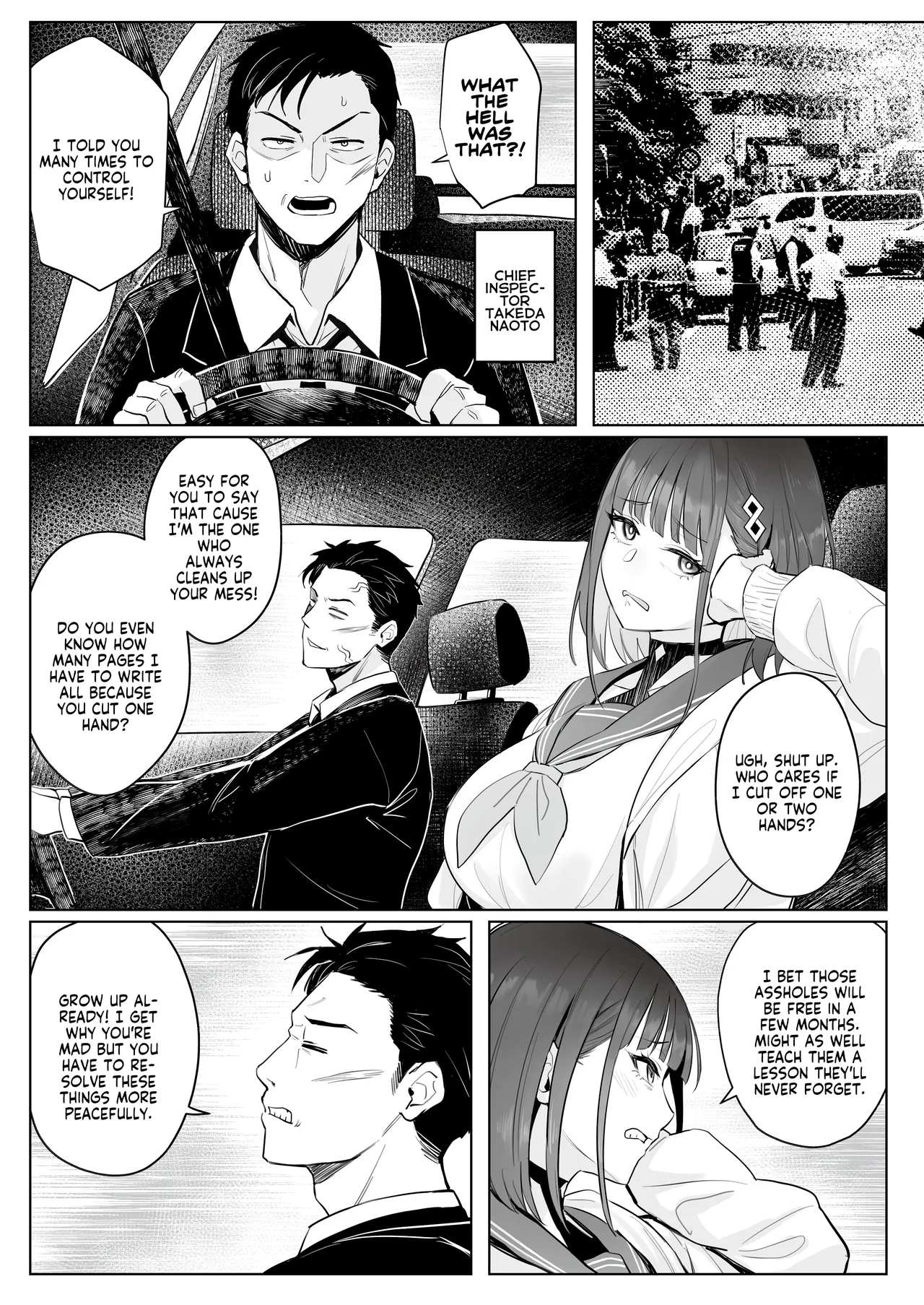 Moto Mahou Shoujo no Shigoto Hanashi Ao | The Former Magical Girl Blue's Work page 12 original parody - sole female sole male hentai manga - read online free