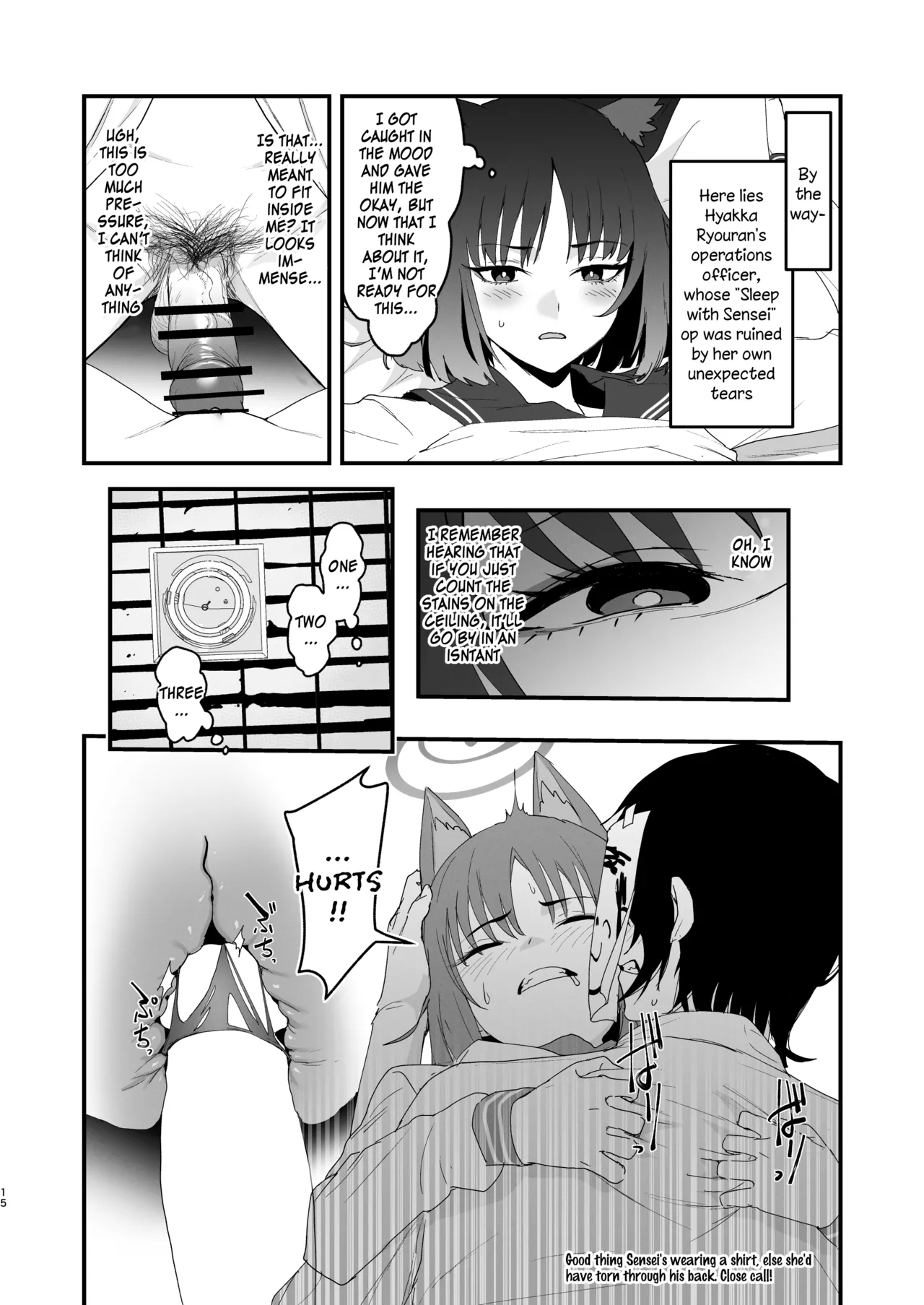 Iro ni wa Ideji Kikyou no Hana | Feelings in full bloom page 15 featuring kikyou kiryuu blue archive parody - sole female sole male hentai manga - read online free