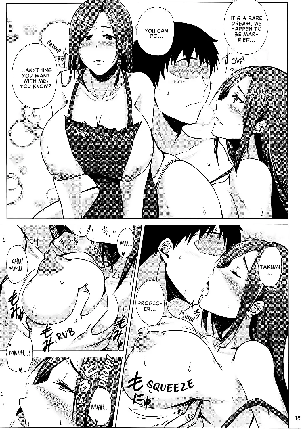 Totsugeki Takumin | Bridal Attack Takumin! page 14 featuring takumi mukai the idolmaster parody - sole female sole male hentai manga - read online free