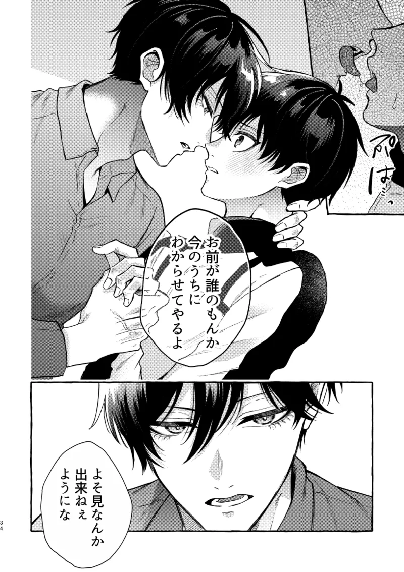 凛潔 page 32 featuring yoichi isagi blue lock parody - tracksuit multi-work series hentai manga - read online free