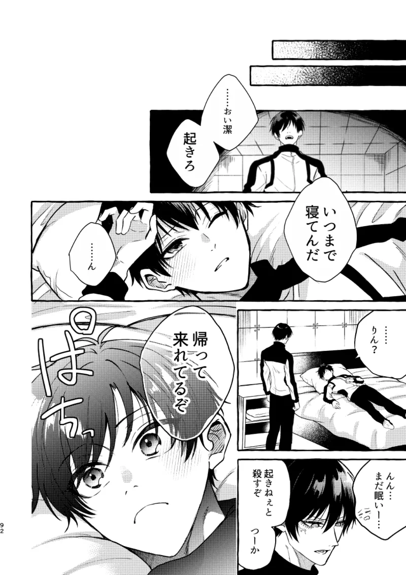 凛潔 page 90 featuring yoichi isagi blue lock parody - tracksuit multi-work series hentai manga - read online free