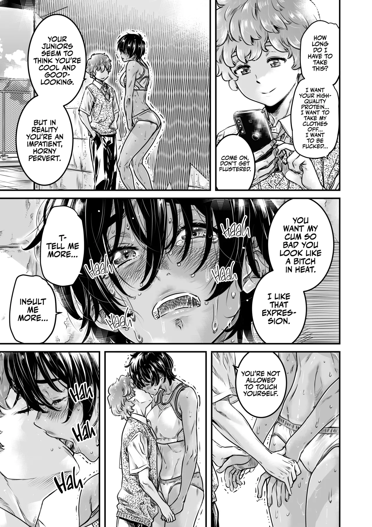 Shinchou 175cm no Rikujou Joshi wa Kouhai Danshi no Seishi o Chitsu ni Tameta mama Hashiritai | Tall Track and Field Girl Wants Junior's Cum in Her Pussy - Page 14