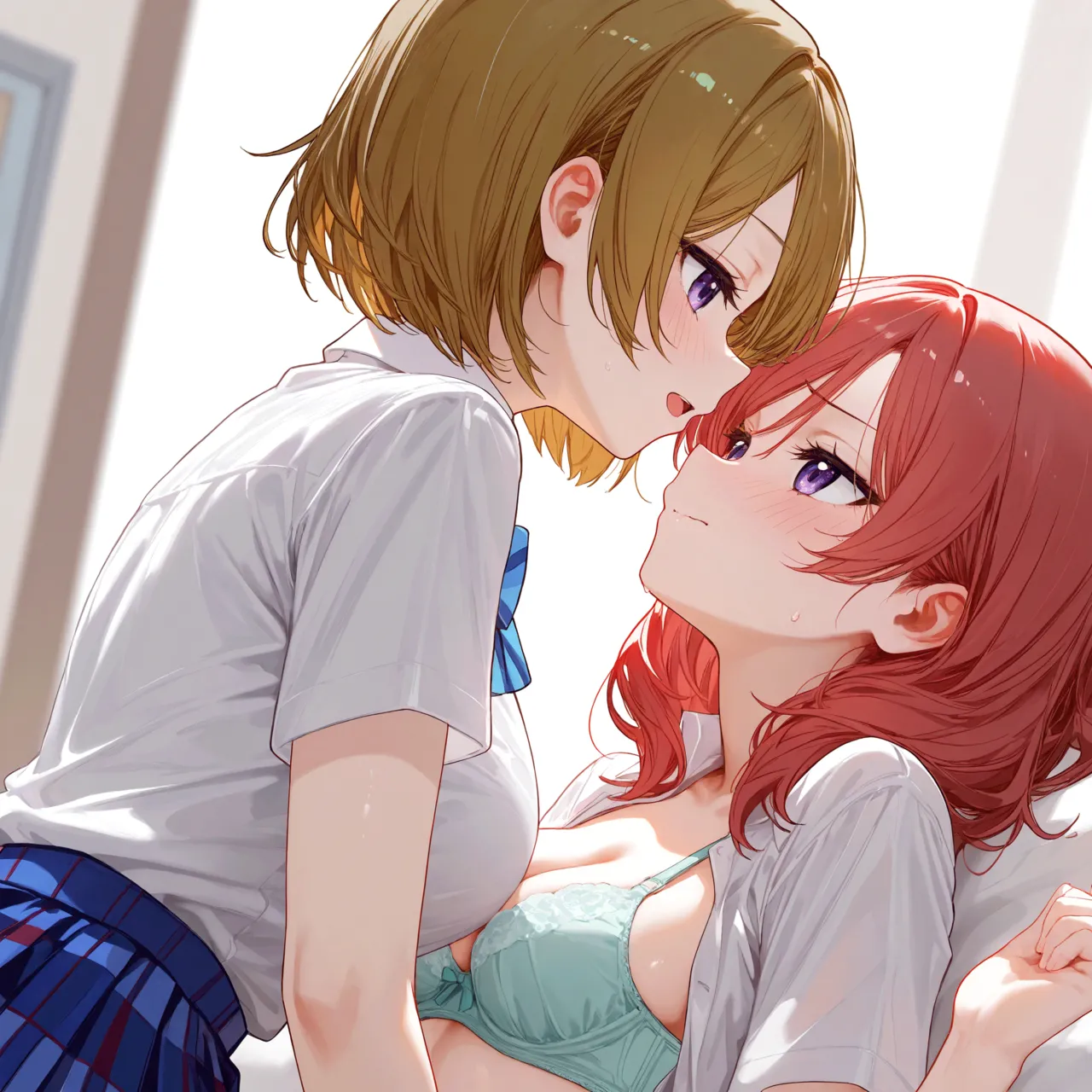 ふたなりμ'sのスクールセックス活動 🟡RiMuYu🟡 page 9 - ai generated hentai manga - read online free