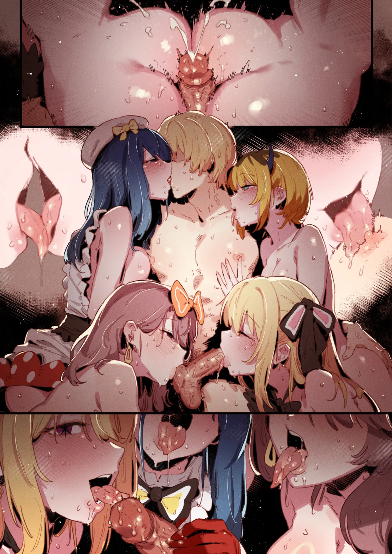 01-24_Akane &...😎🍆💢 & _Kana &...👒🍆💢 & Miyako page 139 featuring aqua hoshino oshi no ko parody - nakadashi full color hentai manga - read online free