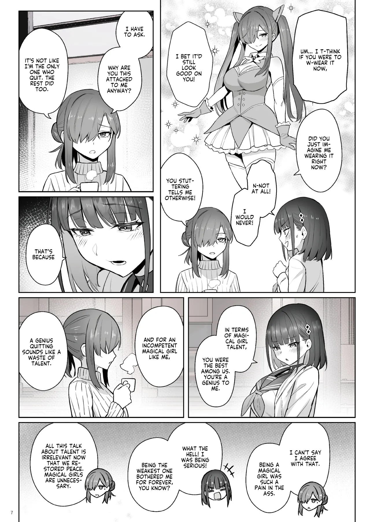 Moto Mahou Shoujo no Shigoto Hanashi Ao Zenjitsutan | Former Magical Girl Blue's Work: The Prequel - Page 6