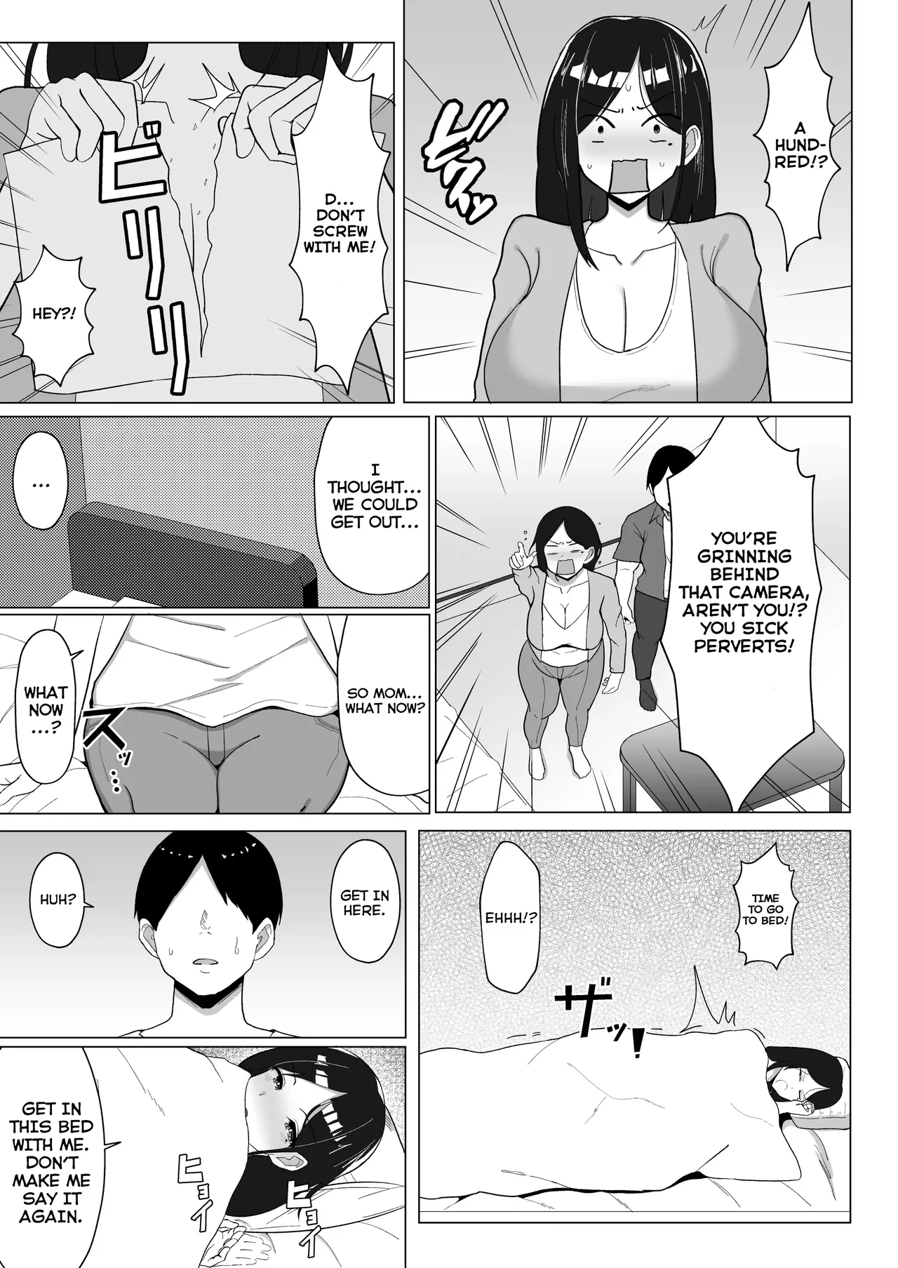 [Mustard Teikoku (Europia)] Kaa-chan to Sex Shinai to Derarenai Heya ~Kuchiurusai Haha to Hankouki no Ore~ | A Room I Can't Leave Without Having Incestuous Sex With My Mom: My Nagging Mother and Rebellious Me [English] [PPanGames] page 48 original parody - milf sweating hentai manga - read online free
