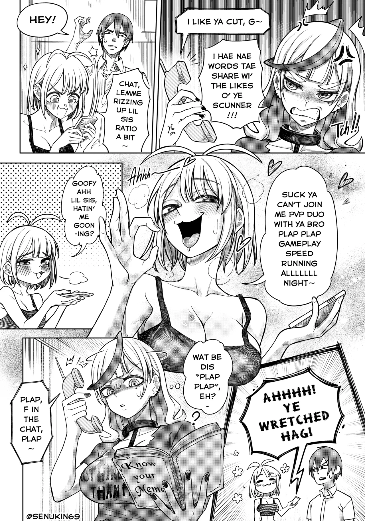 Brainrot Girlfriend page 20 original parody - sole female sole male hentai manga - read online free
