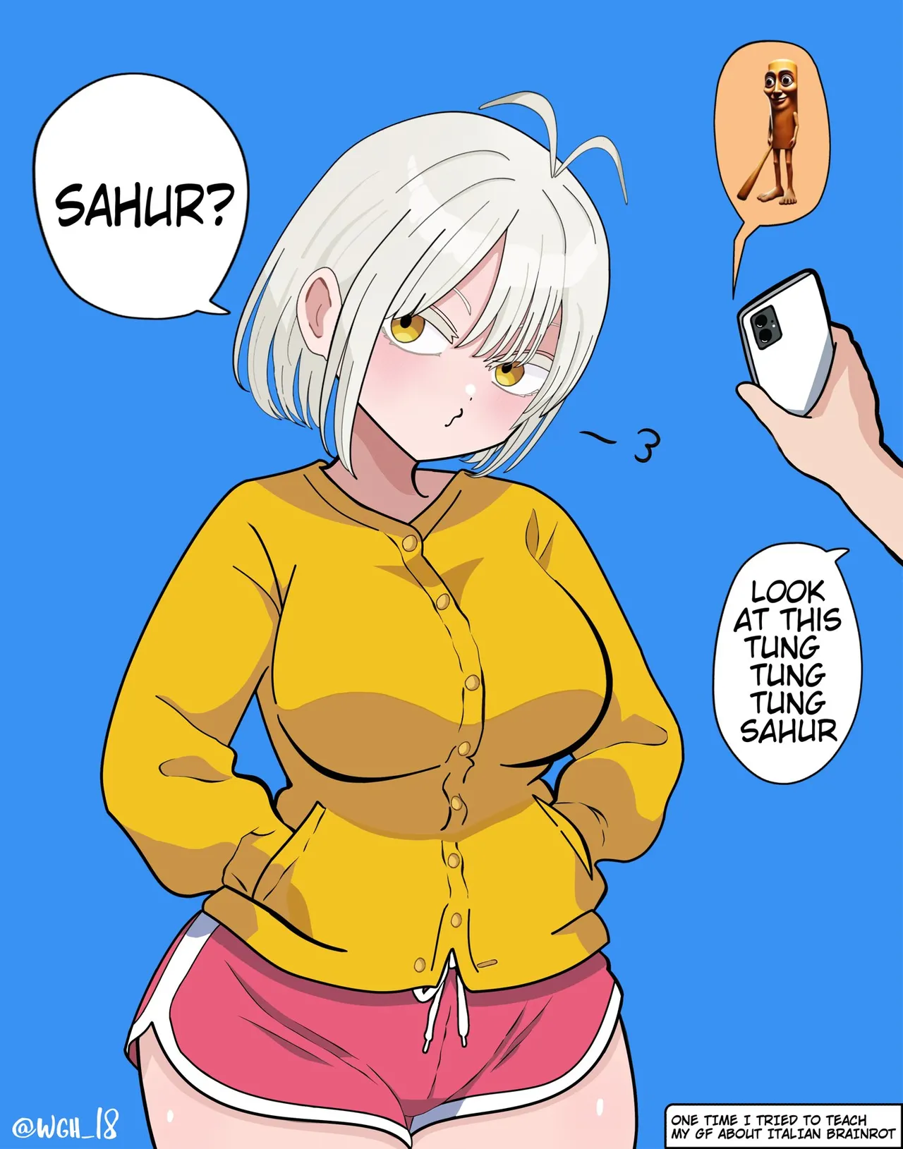 Brainrot Girlfriend page 66 original parody - sole female sole male hentai manga - read online free