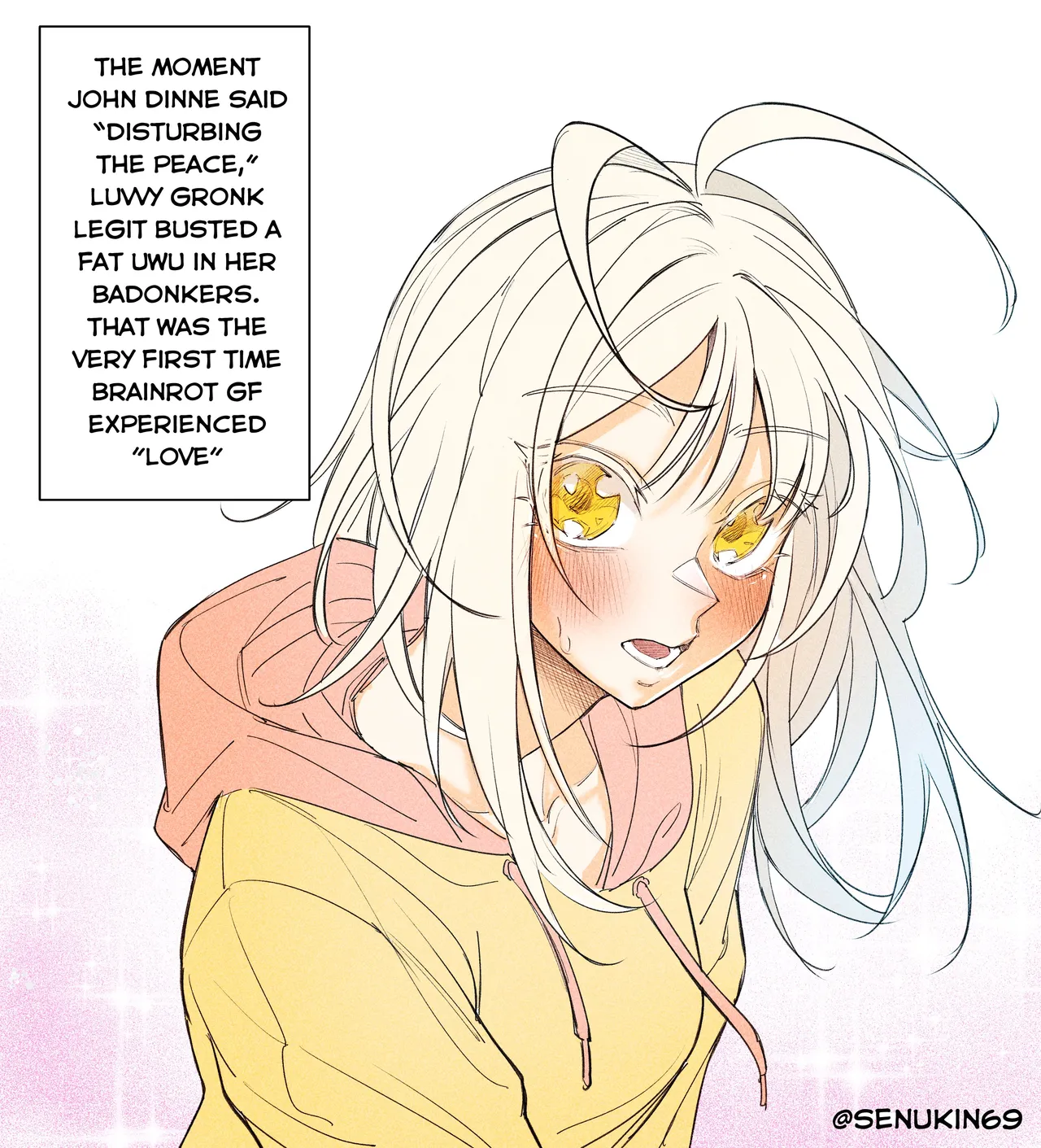 Brainrot Girlfriend page 74 original parody - big breasts hotpants hentai manga - read online free