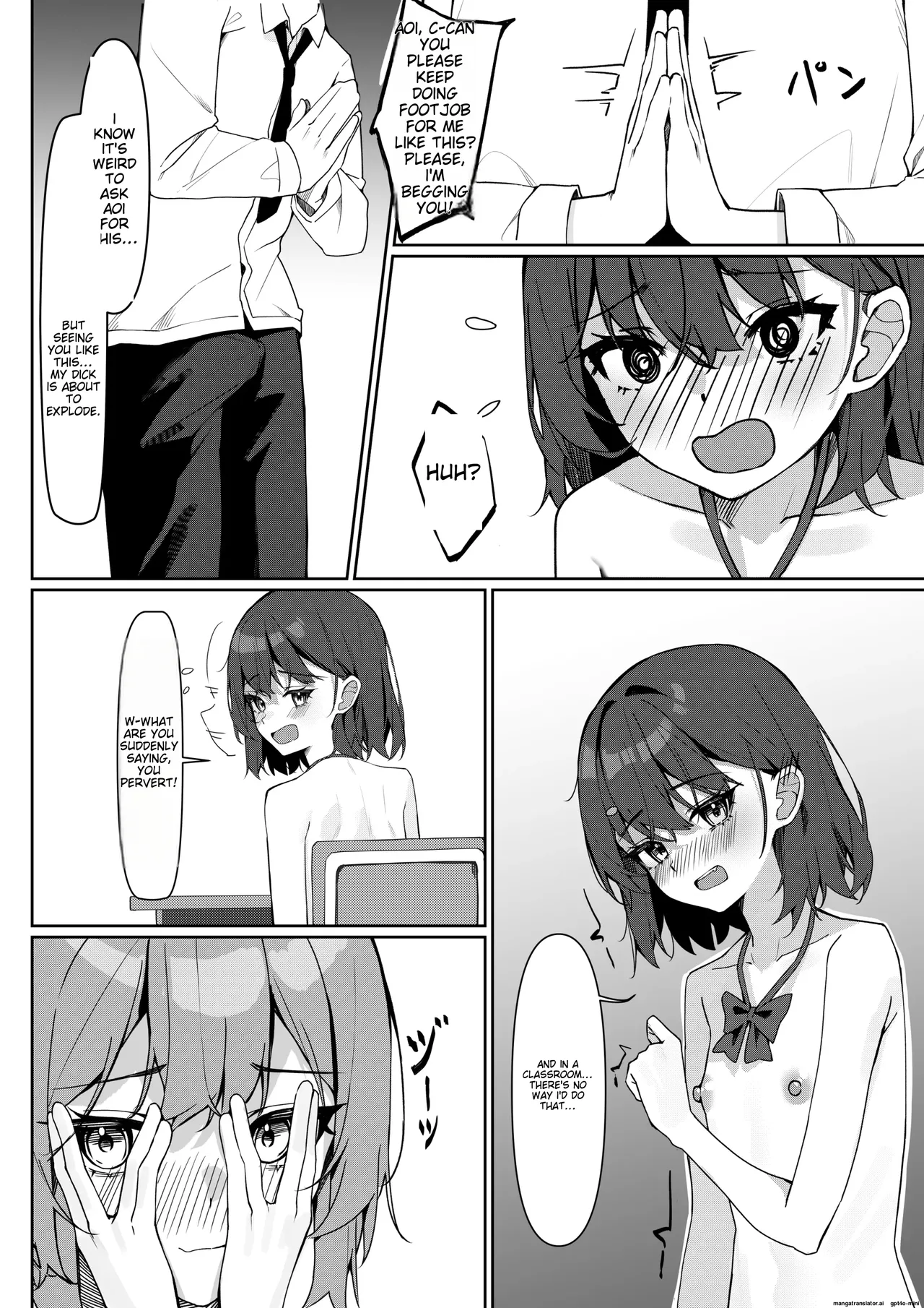 Kyou Kara Zenra Toukou 1 | Starting today, I'll be going to school naked① page 22 original parody - sole male rough translation hentai manga - read online free