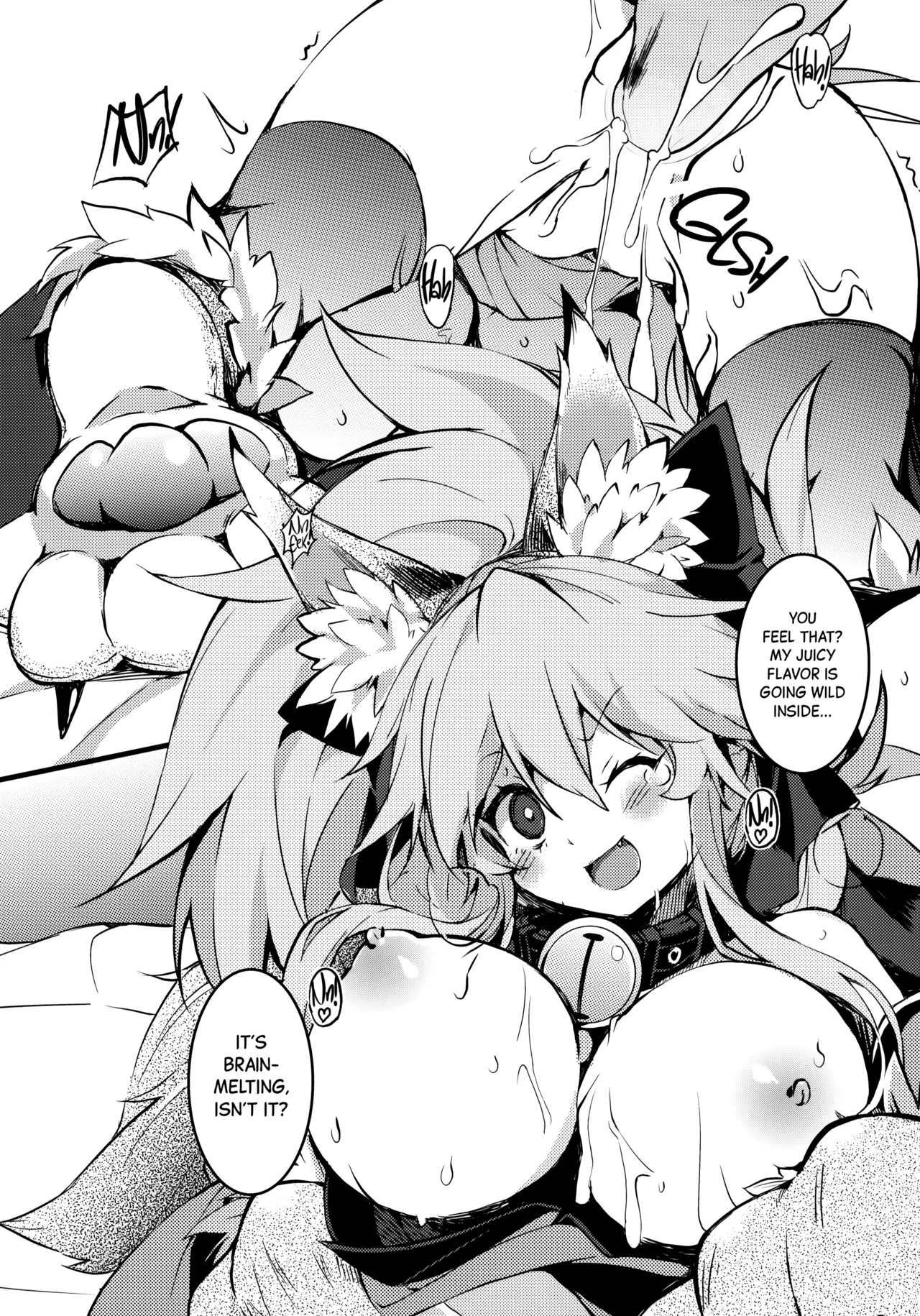 (C102) [Tomato Kanzume (Tomatomato)] Cat-chan Pakopako Tanetsuke Seikatsu | Cat-chan's Hanky-Panky Breeding Life (Fate/Grand Order) [English] [Black Grimoires] [Decensored] page 15 featuring tamamo cat fate grand order parody - sole female sole male hentai manga - read online free