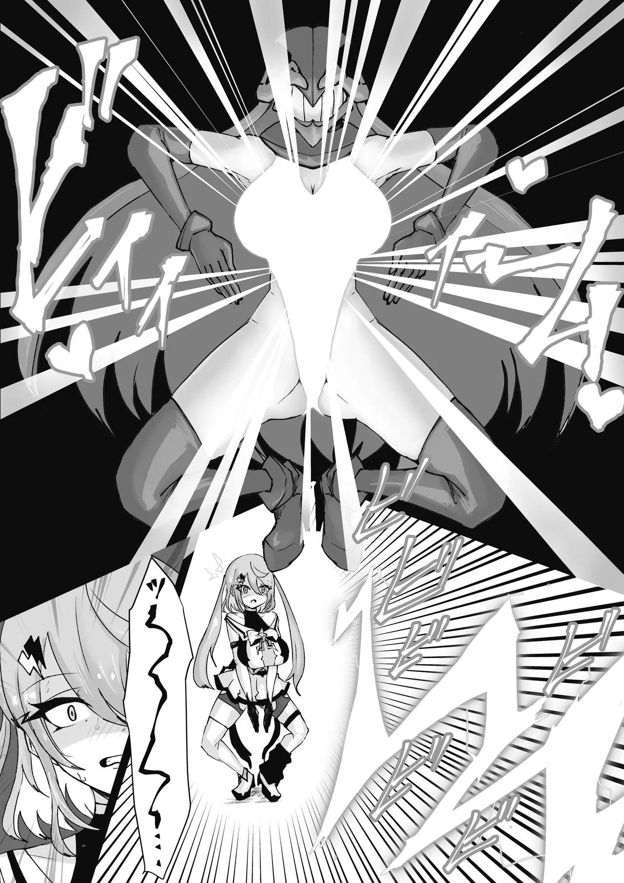 Mahou Shoujo Rising Storm Sennyuu!? Wacky Zone Hideout!! page 93 original parody - transformation big breasts hentai manga - read online free