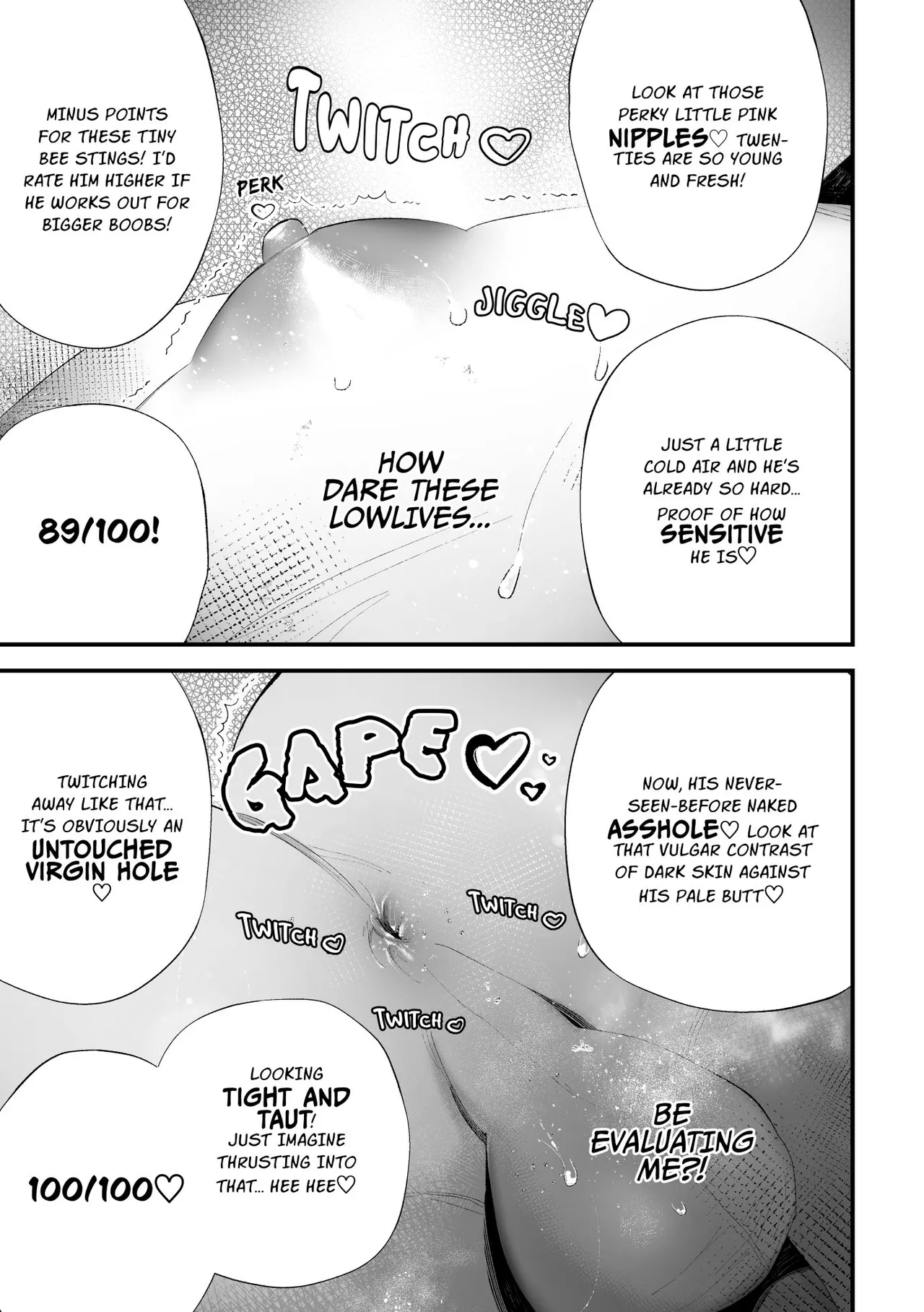 Kuzu na Elite Shinnyuu Shain-kun Kyousei Chinpo Marudashi Enkaigei de Buzama Ochi | The Unsightly Nude Performance of an Elite Employee page 22 original parody - humiliation group hentai manga - read online free