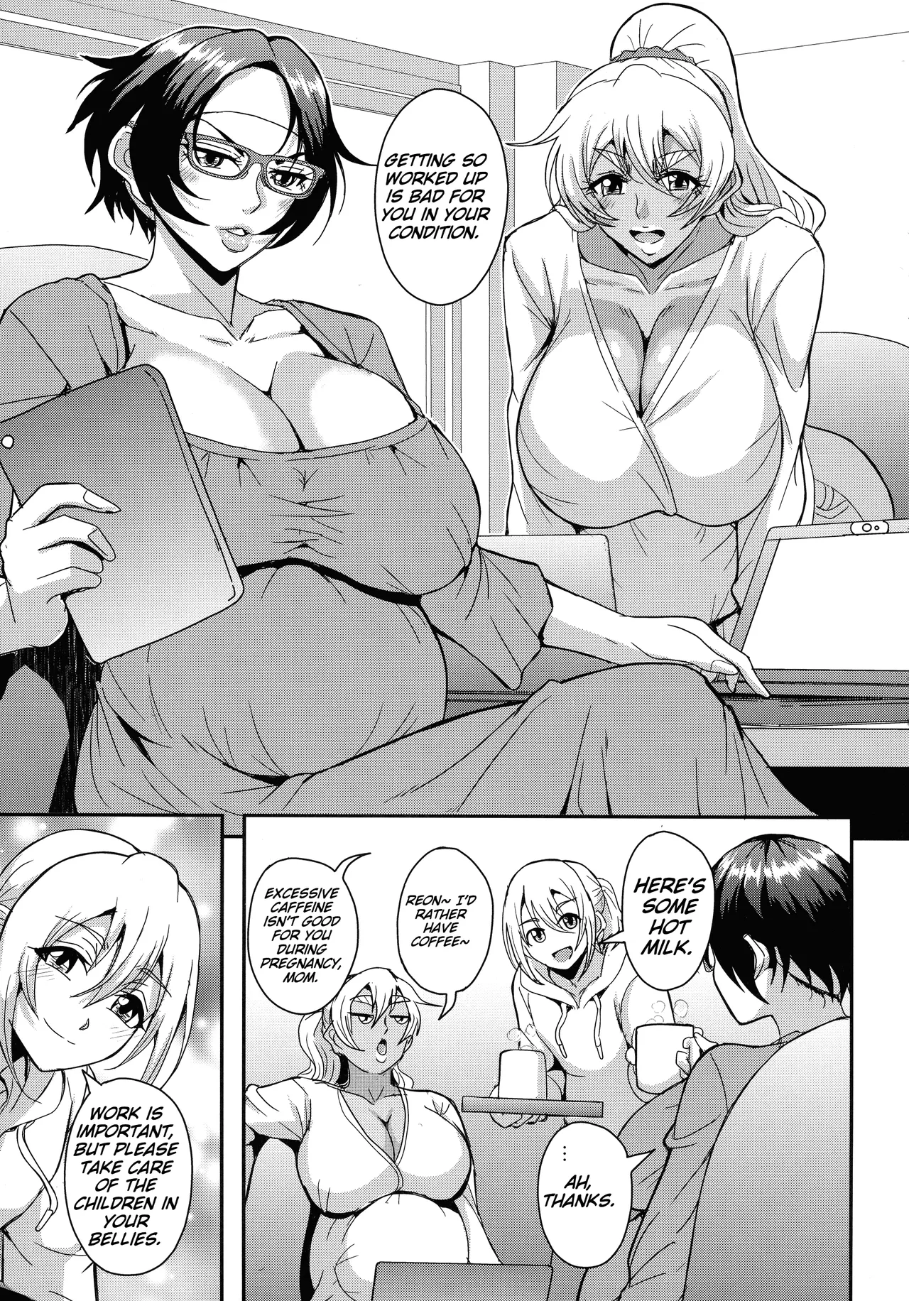 (C105) [MEAN MACHINE (Mifune Seijirou)] AraFou Dokushin BariCare Oba-san ga Yuujin no Musuko demo aru Toshishita Danshi to no Kankei Ni Hamaru Hanashi 4 Ninkatsu Tanetsuke hen | The Story of a Single Career Woman in Her 40s Getting Addicted to a Relationship with Her Friend's Son 4: Baby-Making Breeding Edition [English] [m00ngato] page 54 original parody - sole male nakadashi hentai manga - read online free