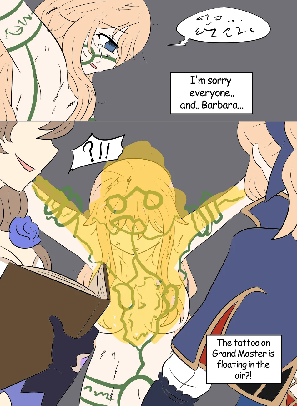 Genshin TSF: Imposter page 35 featuring jean gunnhildr genshin impact parody - transformation bondage hentai manga - read online free