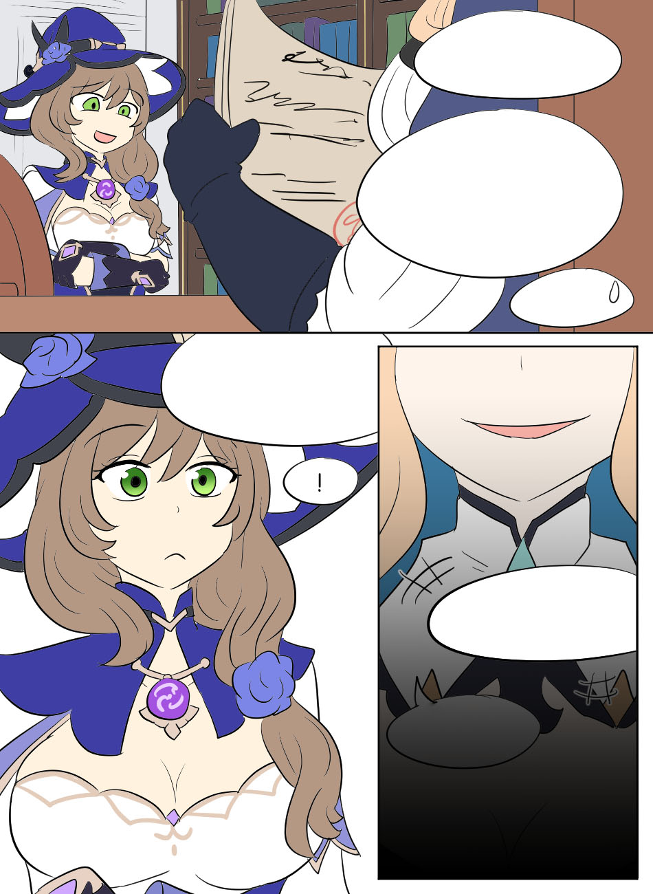 Genshin TSF: Imposter page 48 featuring jean gunnhildr genshin impact parody - transformation bondage hentai manga - read online free