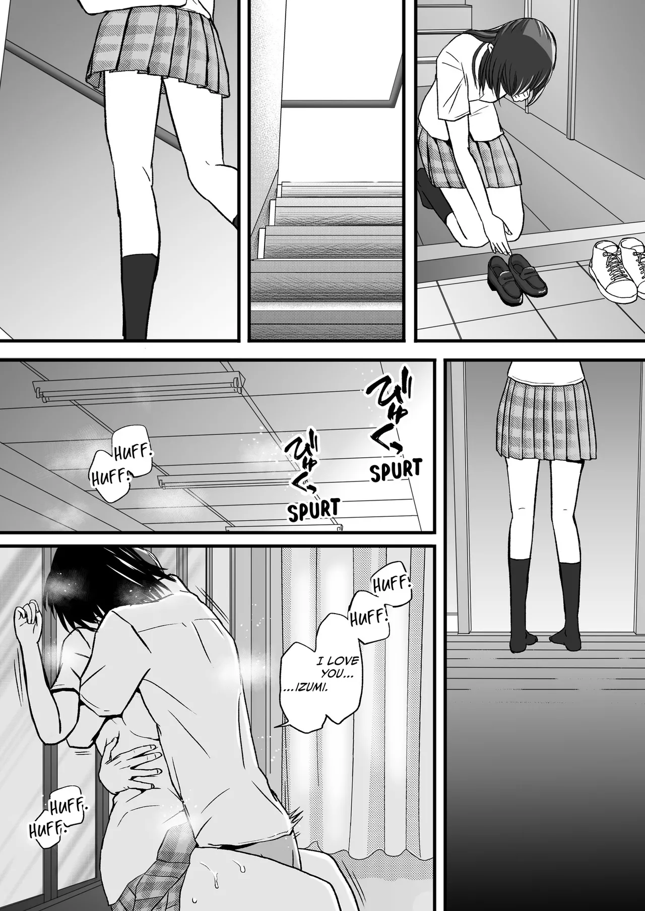 Sumata dake tte Itta no ni… Nurutto Sounyuusarechatta Yuutousei no Omocha | You Said It'd Just Be Grinding... But You Ended up Slipping It In. Now I'm Just the Top Student's Toy. page 96 original parody - handjob kissing hentai manga - read online free