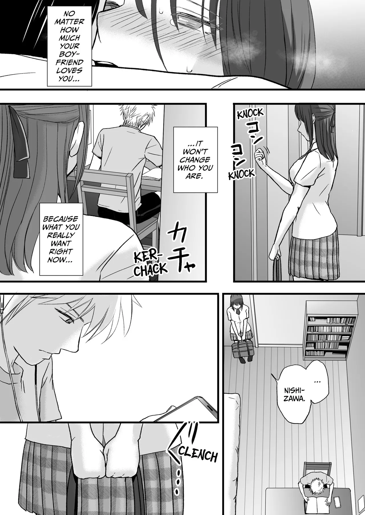 Sumata dake tte Itta no ni… Nurutto Sounyuusarechatta Yuutousei no Omocha | You Said It'd Just Be Grinding... But You Ended up Slipping It In. Now I'm Just the Top Student's Toy. page 97 original parody - sole female nakadashi hentai manga - read online free
