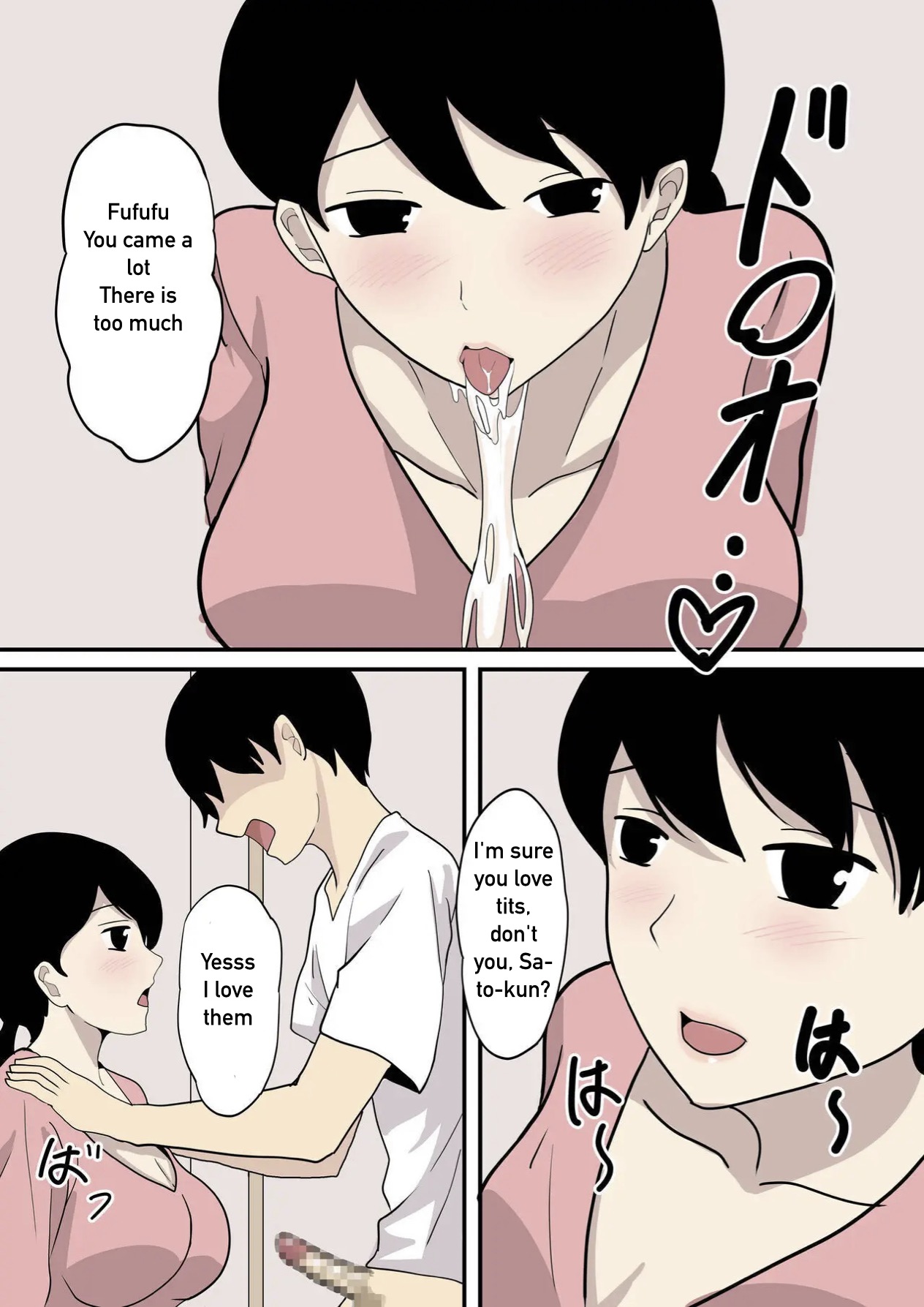 Kanojo no Haha ni Sasowareru | Invited by her mother page 9 original parody - full color big penis hentai manga - read online free