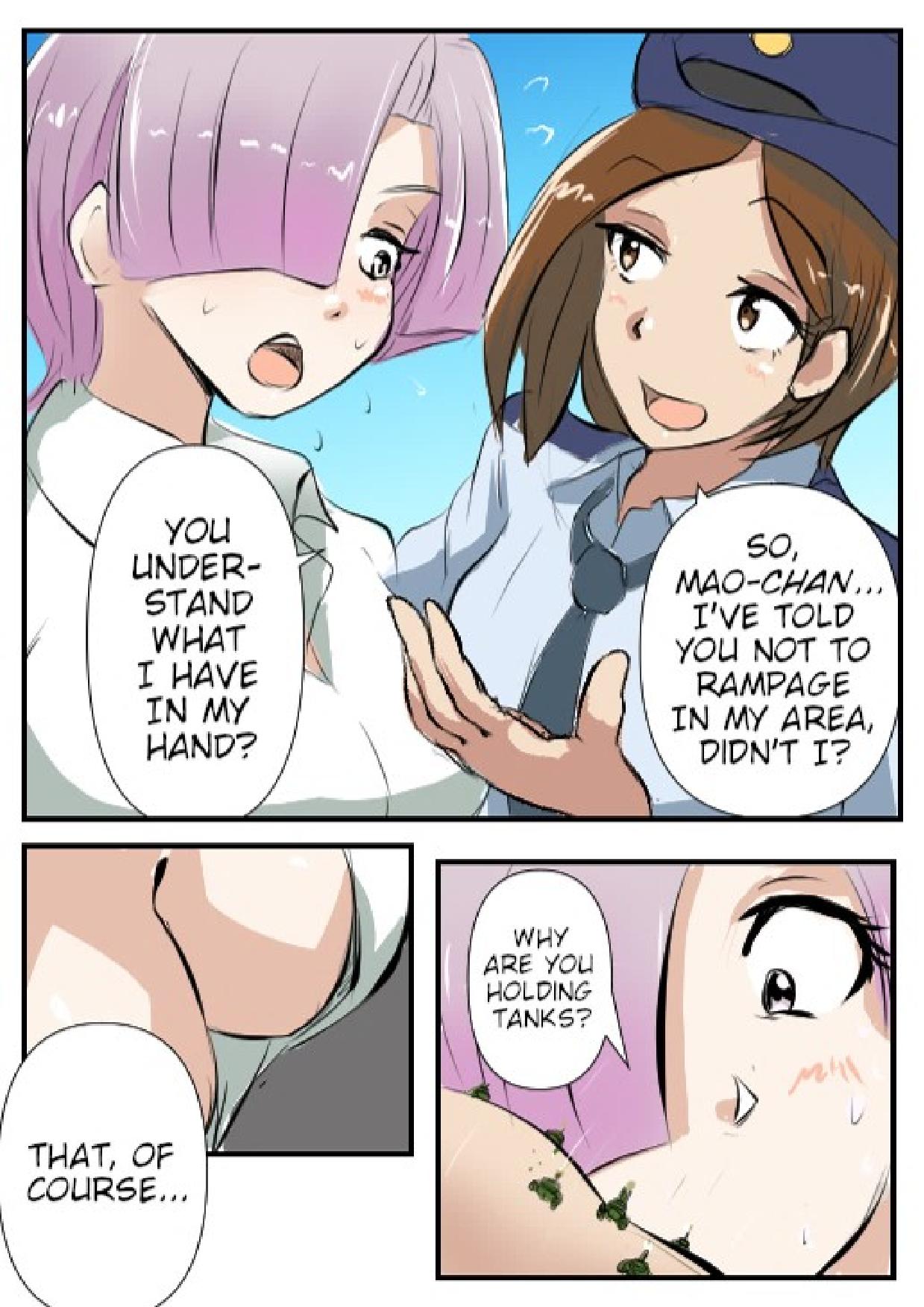 Giga Gal 2 page 10 - gyaru giantess hentai manga - read online free