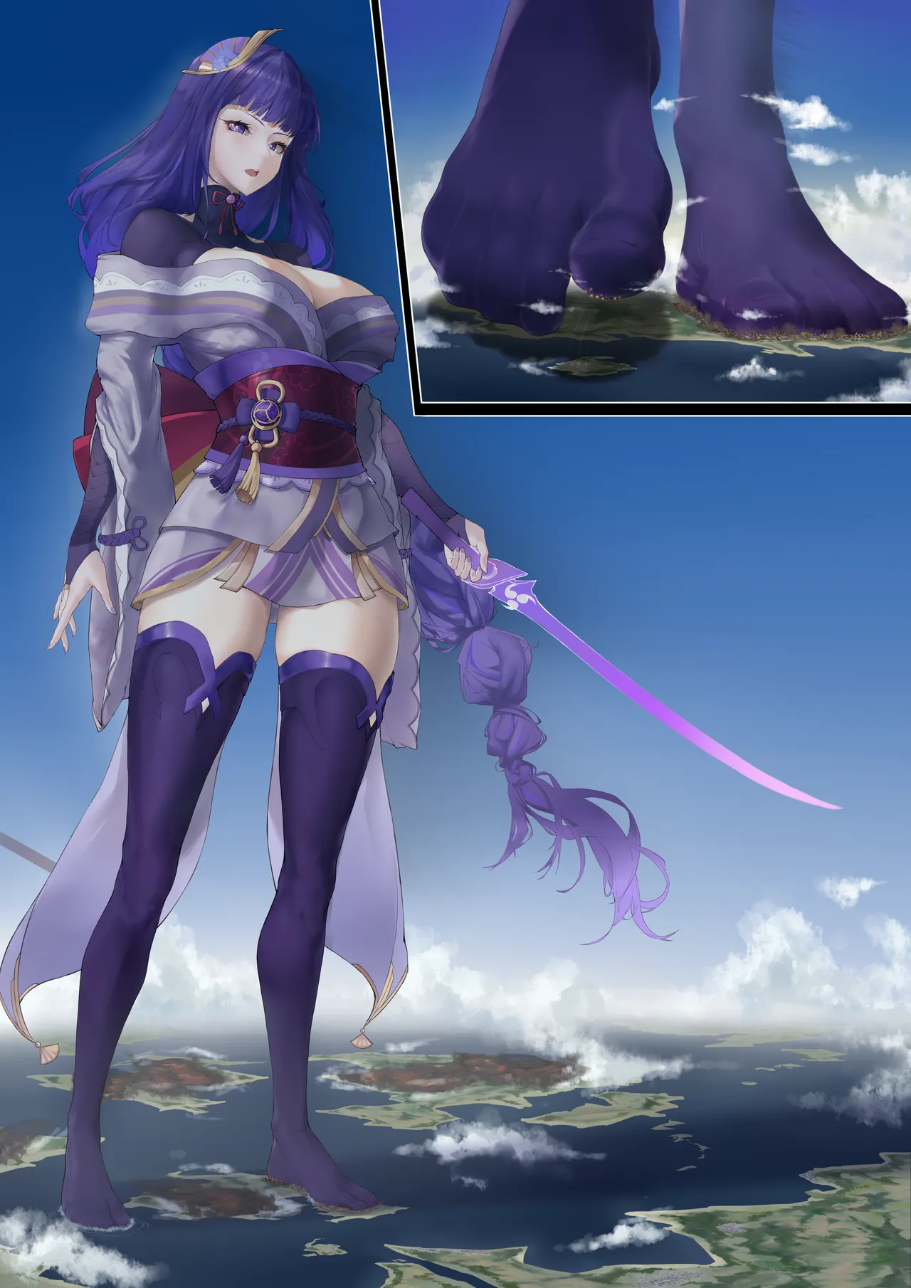 Kabubu Genshin collection page 9 - giantess hentai manga - read online free