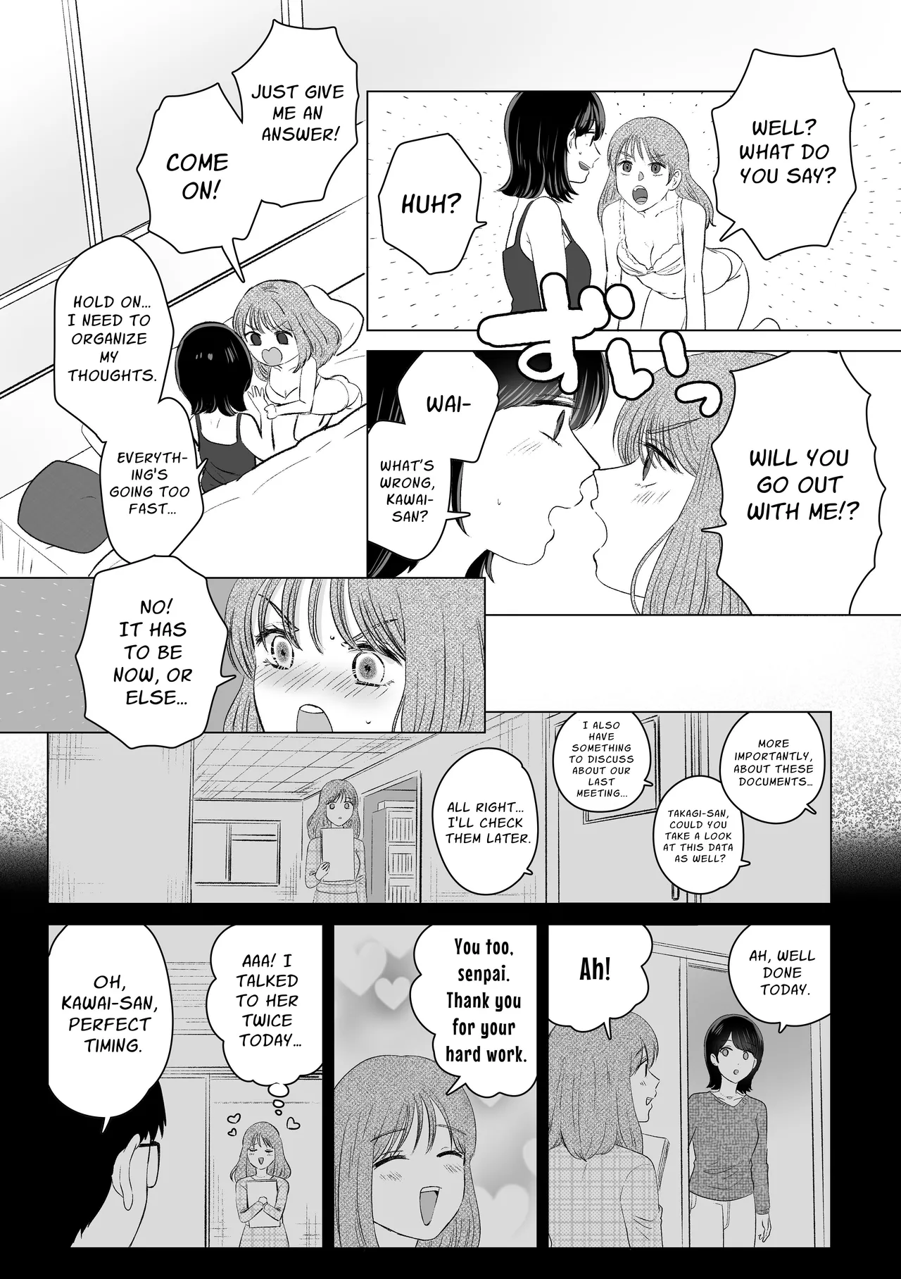 [Sasami Seseri (Sasami Rise)] Senpai tte Honto Baka -Kouhai no Burikko Onna ni Suki ni Sarechau Hanashi- | Silly You ~XXX'd by a colleague who is feigning cutesy naivete~ [English] [nasmas] page 29 original parody - kissing cunnilingus hentai manga - read online free