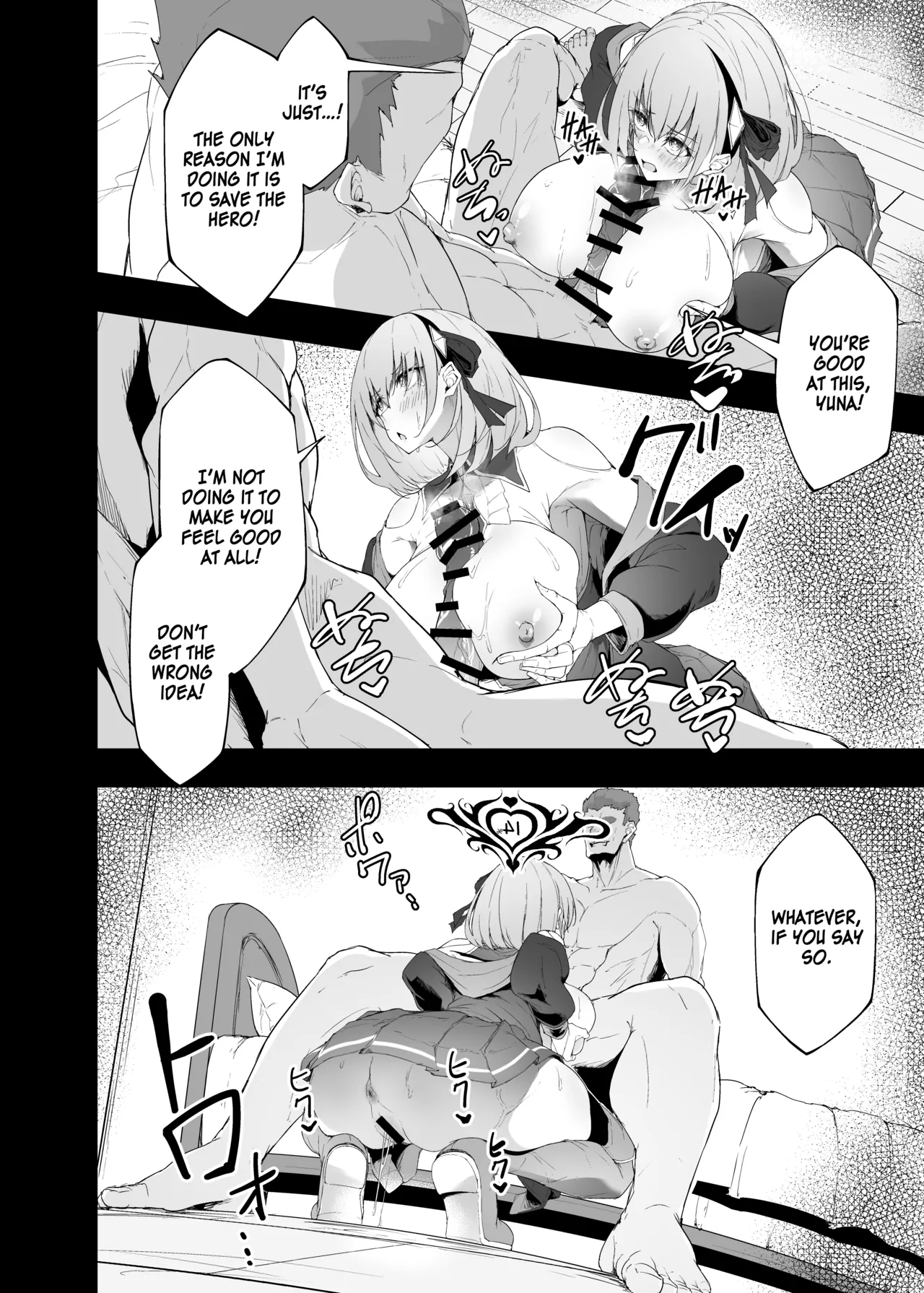Yuusha no Kanojo wa NTRreru - Heroine no Netorareru | The Hero’s Girlfriend Gets NTR’d page 27 original parody - squirting kissing hentai manga - read online free
