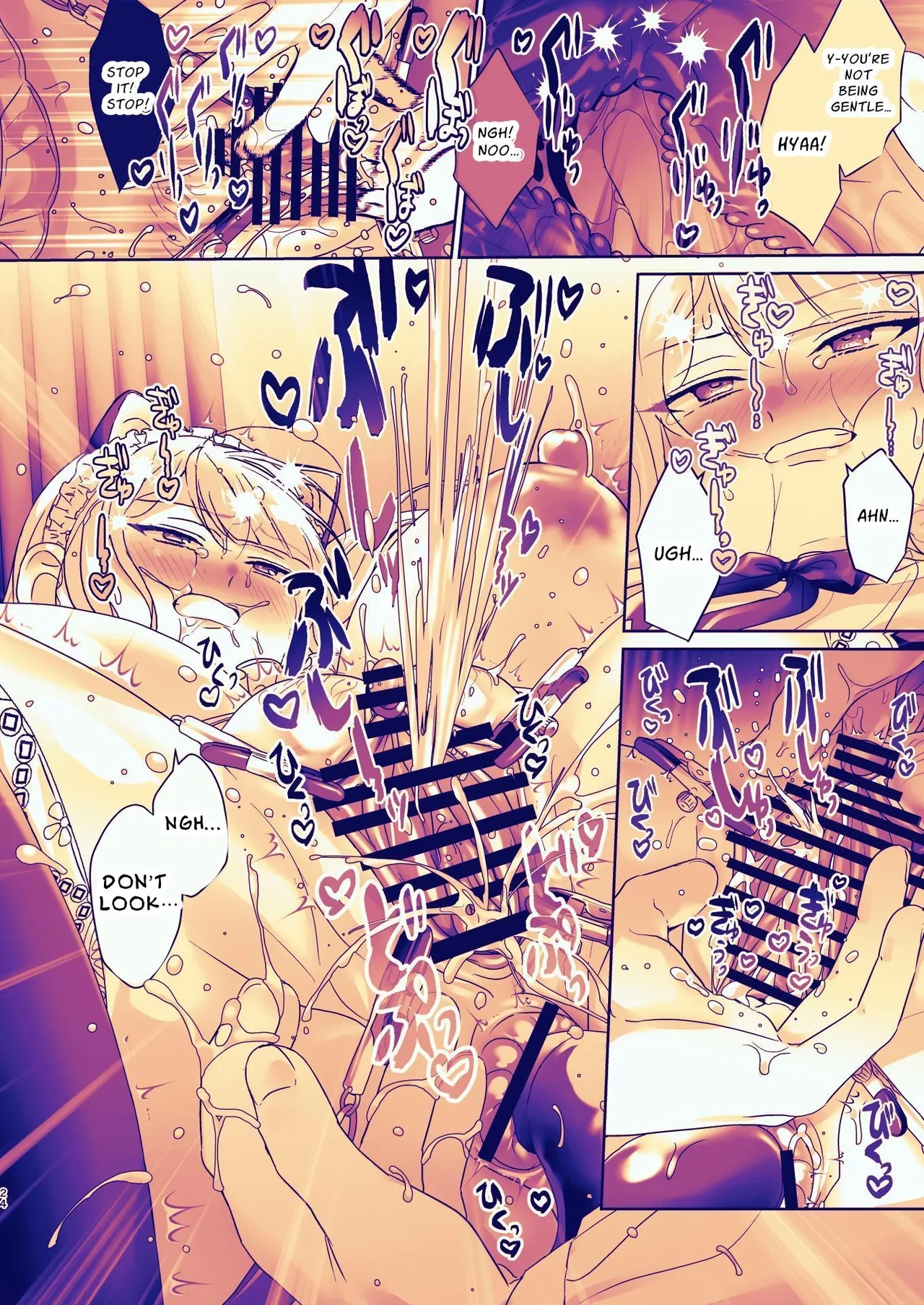 Seitokaichou wa Nyotaika kara Nigenai | The Council President Cannot Escape Feminization page 24 original parody - x-ray kemonomimi hentai manga - read online free