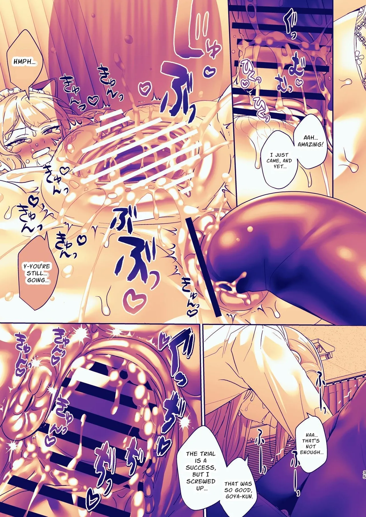Seitokaichou wa Nyotaika kara Nigenai | The Council President Cannot Escape Feminization page 35 original parody - ahegao anal hentai manga - read online free