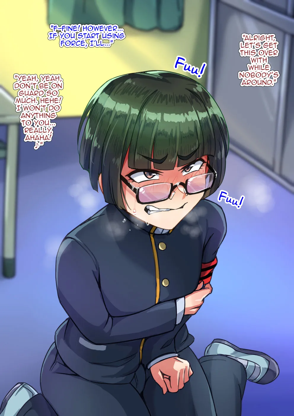 Yuutousei na DeliHeal-jou♂ page 109 original parody - gloves swimsuit hentai manga - read online free