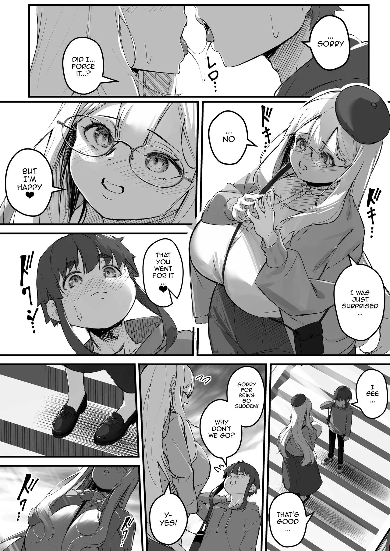 [Baku-π-dou (Kuchi VE)] 2m no Toshishita Kanojo | My 2-Meter-Tall Younger Girlfriend [English] {Doujins.com} page 11 original parody - sole female sole male hentai manga - read online free