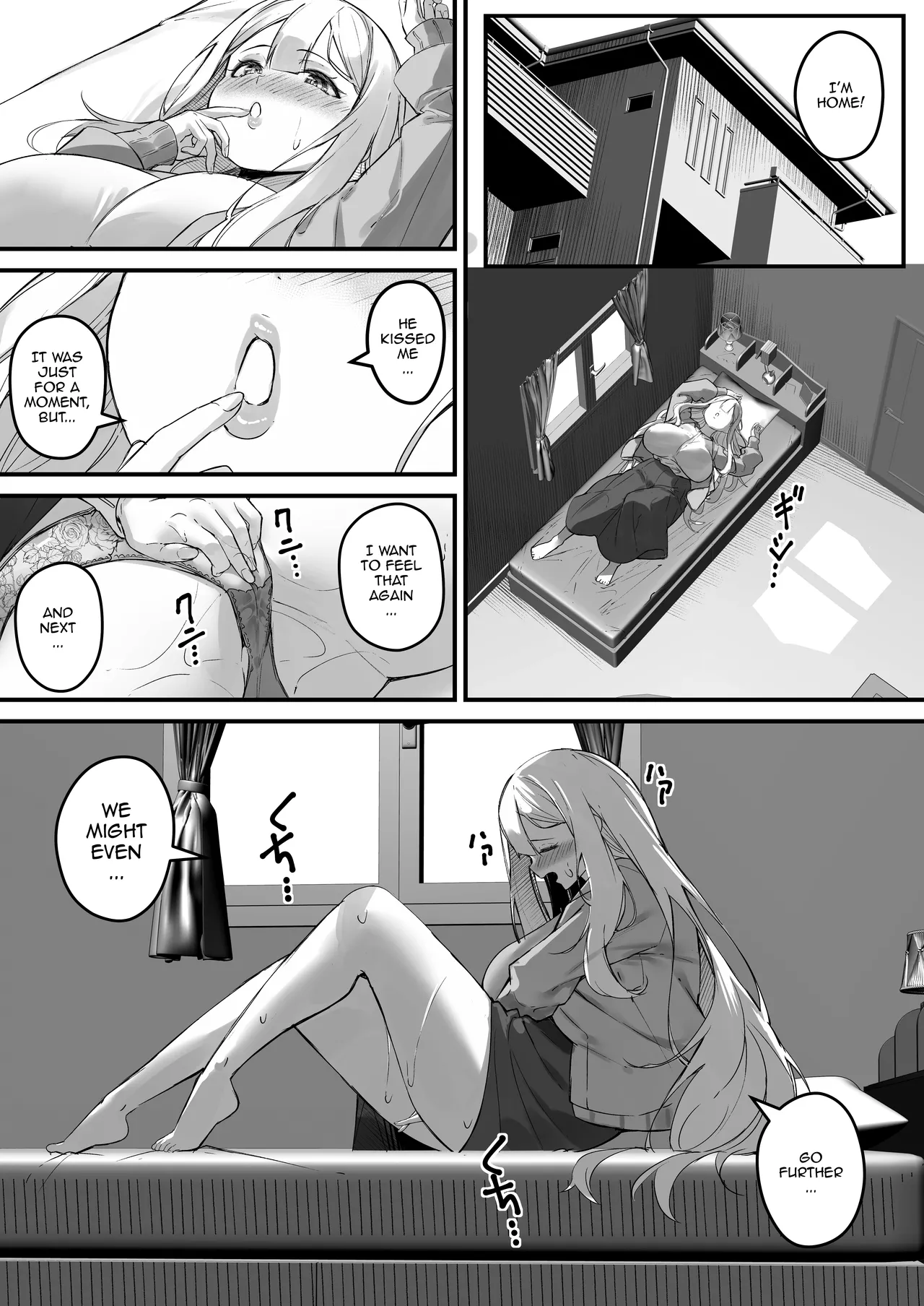 [Baku-π-dou (Kuchi VE)] 2m no Toshishita Kanojo | My 2-Meter-Tall Younger Girlfriend [English] {Doujins.com} page 12 original parody - kissing virginity hentai manga - read online free