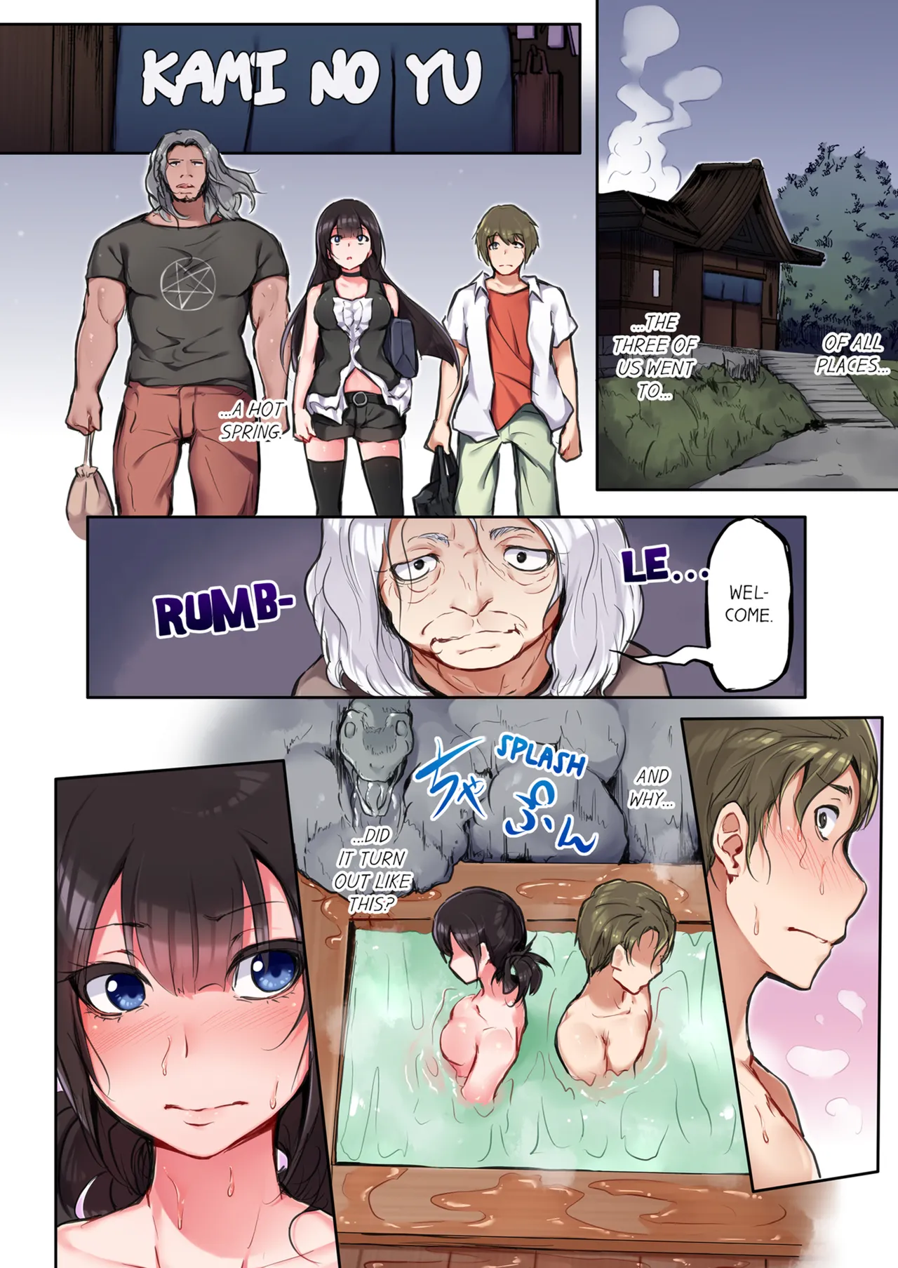 That Won't Fit...! All Night Sex with the Biggest Cock Vol.1 page 33 - mmf threesome group hentai manga - read online free