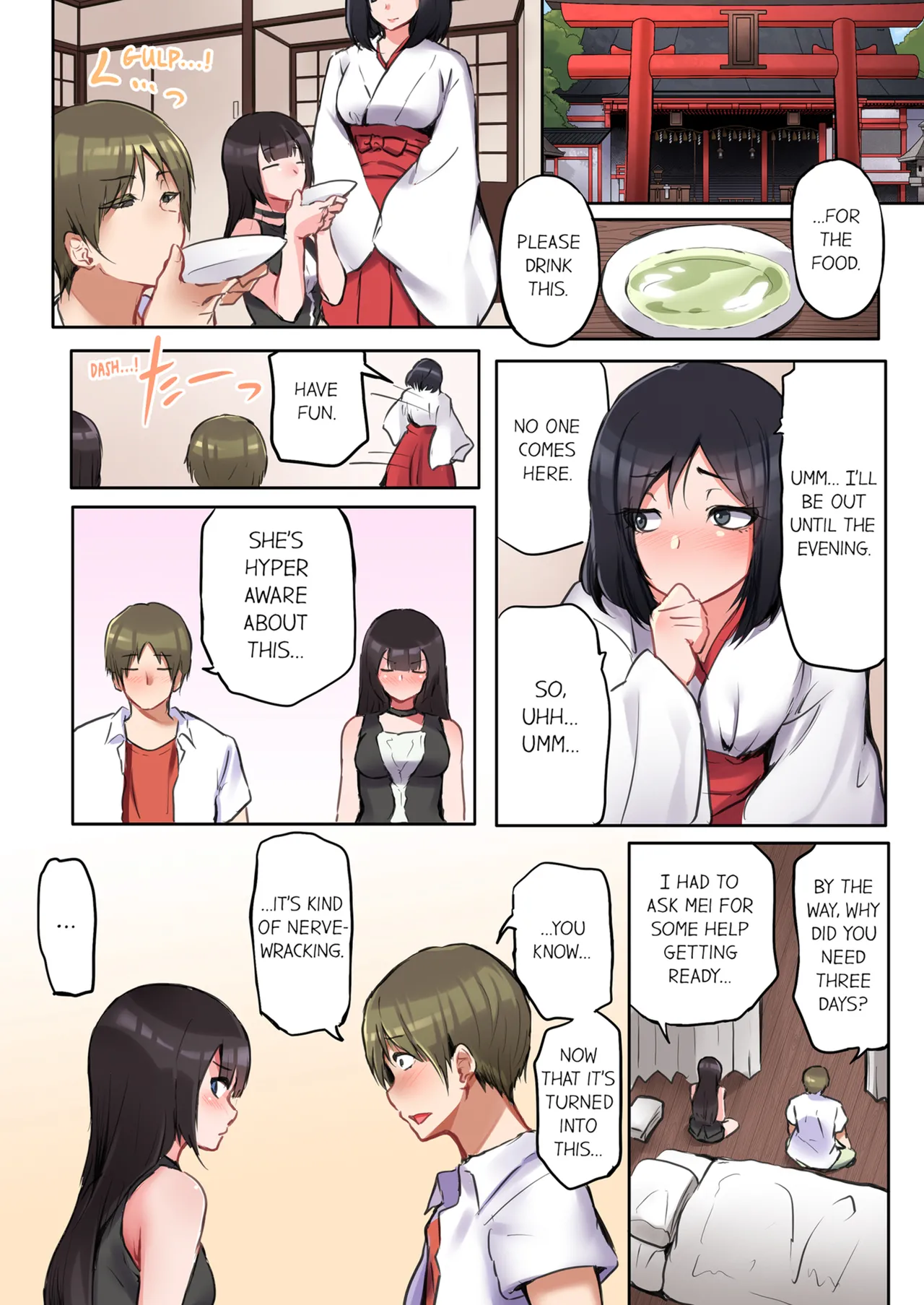 That Won't Fit...! All Night Sex with the Biggest Cock Vol.1 page 57 - sole female sole male hentai manga - read online free