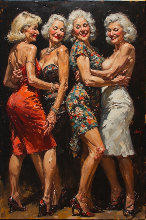 party dance mature women page 15 - females only yuri hentai manga - read online free