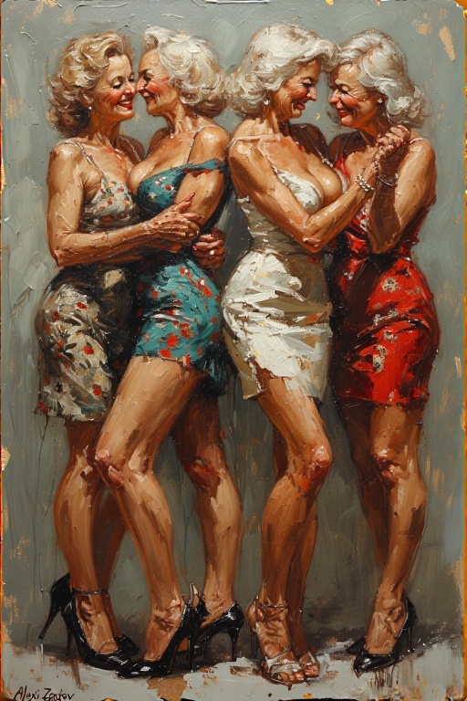 party dance mature women page 16 - yuri females only hentai manga - read online free