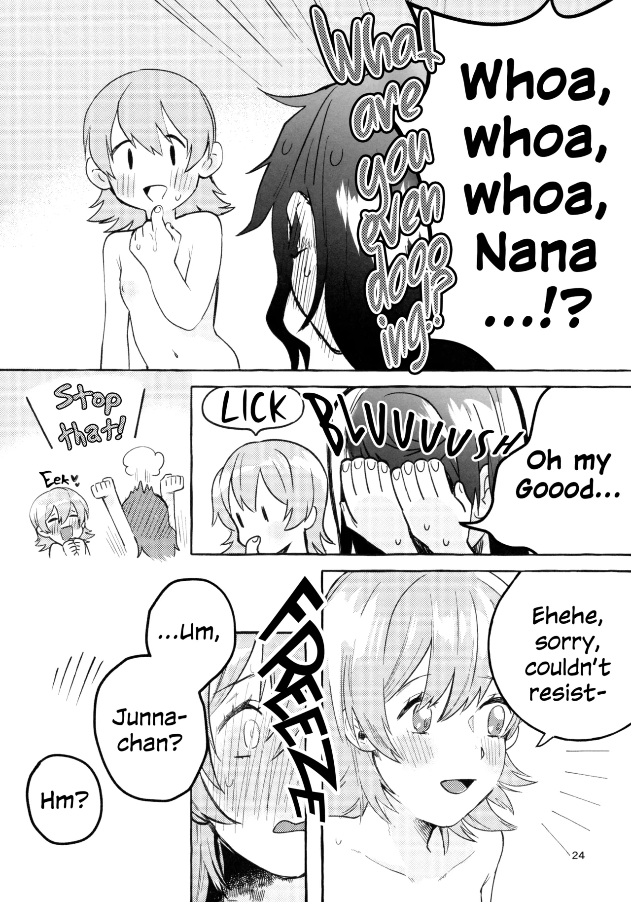 Gaman Shinakute Iinda yo | No Need to Hold Back! page 23 featuring nana daiba shoujo kageki revue starlight parody - futanari handjob hentai manga - read online free
