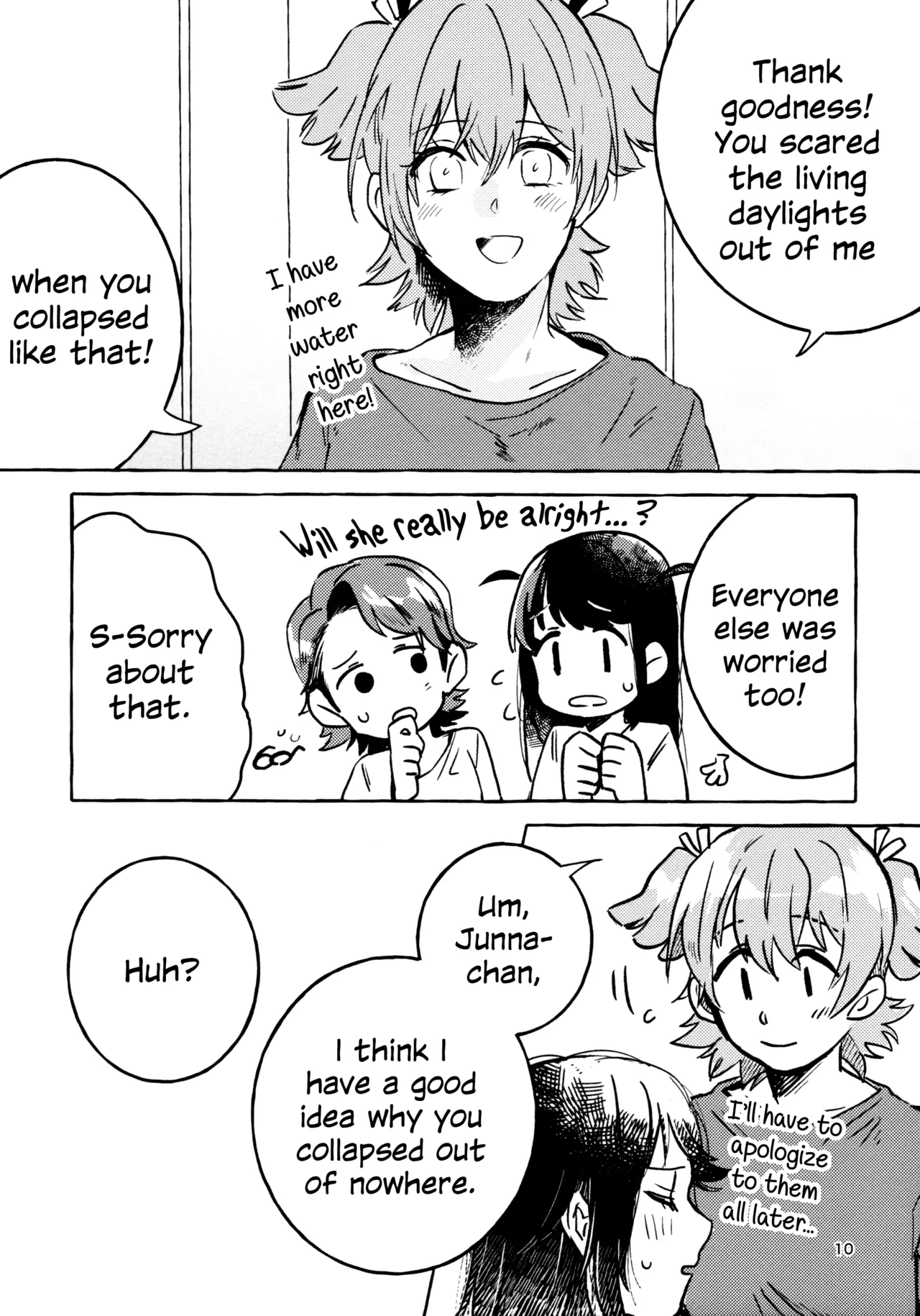 Gaman Shinakute Iinda yo | No Need to Hold Back! page 9 featuring nana daiba shoujo kageki revue starlight parody - futanari handjob hentai manga - read online free