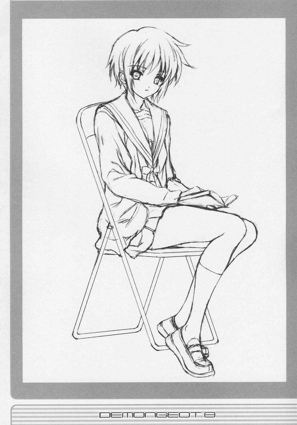 Demongeot 8 Sou... page 15 featuring yuki nagato the melancholy of haruhi suzumiya parody - mmf threesome group hentai manga - read online free