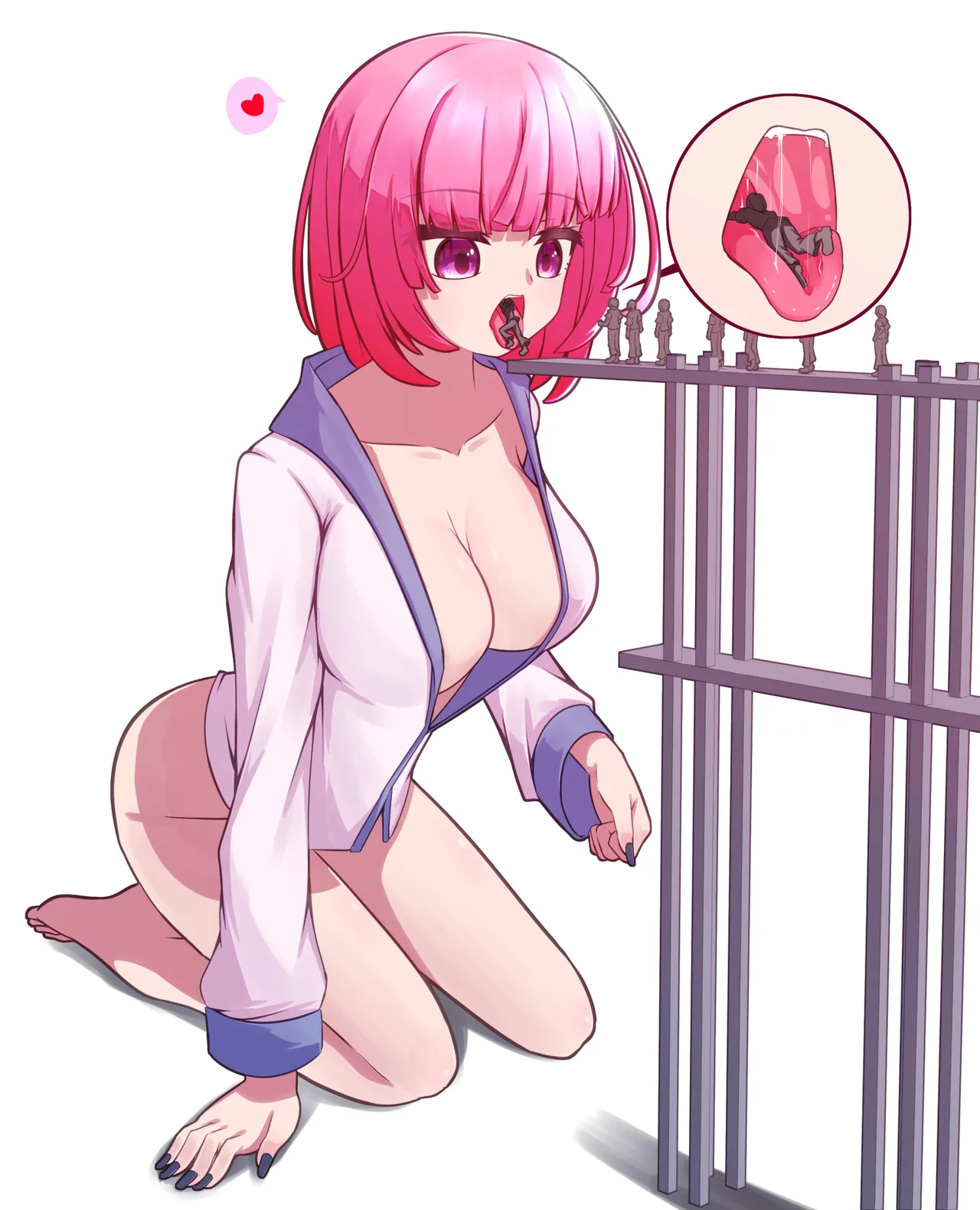 Misumi（2023-2025） page 58 original parody - yuri giantess hentai manga - read online free