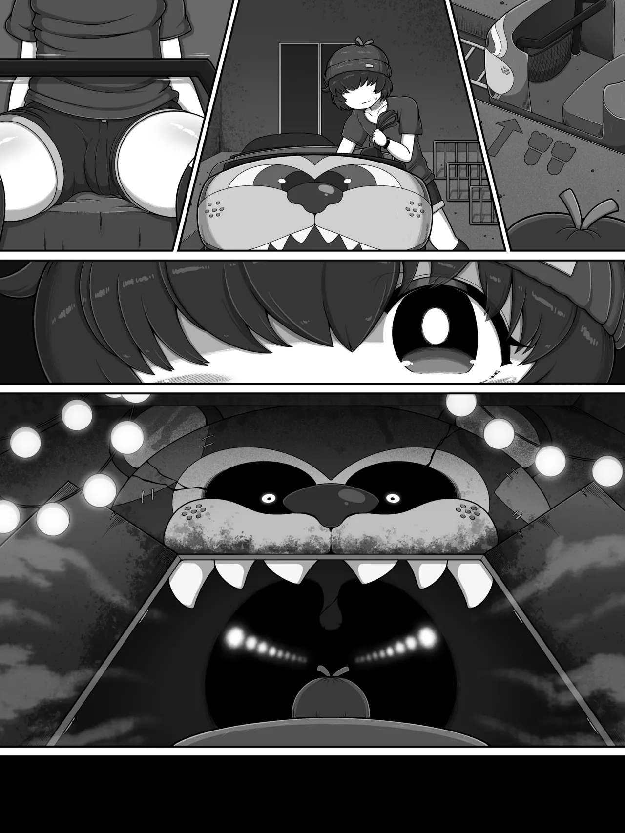 Monster House 3 page 35 original parody - doll joints multi-work series hentai manga - read online free