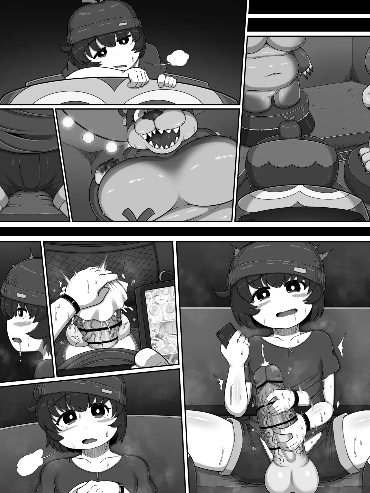 Monster House 3 page 36 original parody - multi-work series doll joints hentai manga - read online free