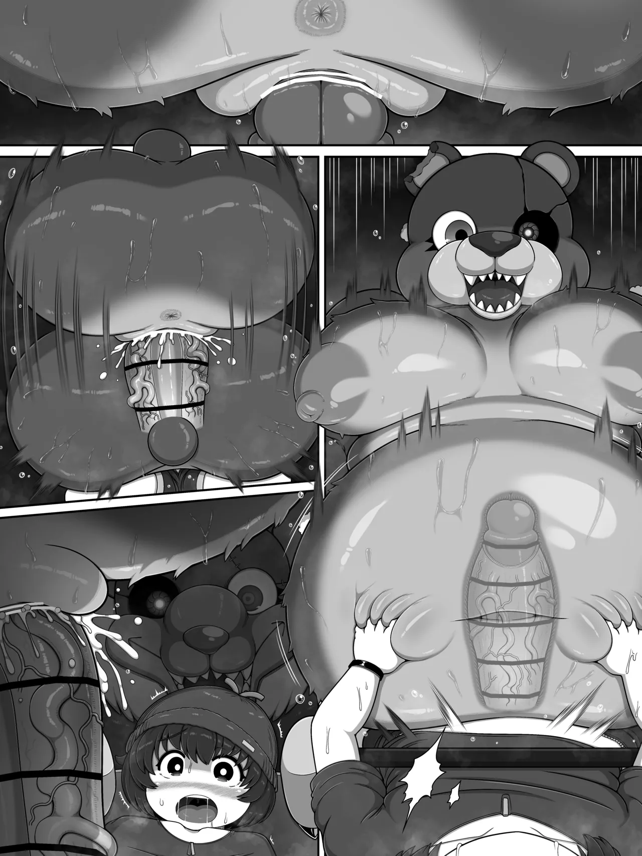 Monster House 3 page 40 original parody - doll joints multi-work series hentai manga - read online free