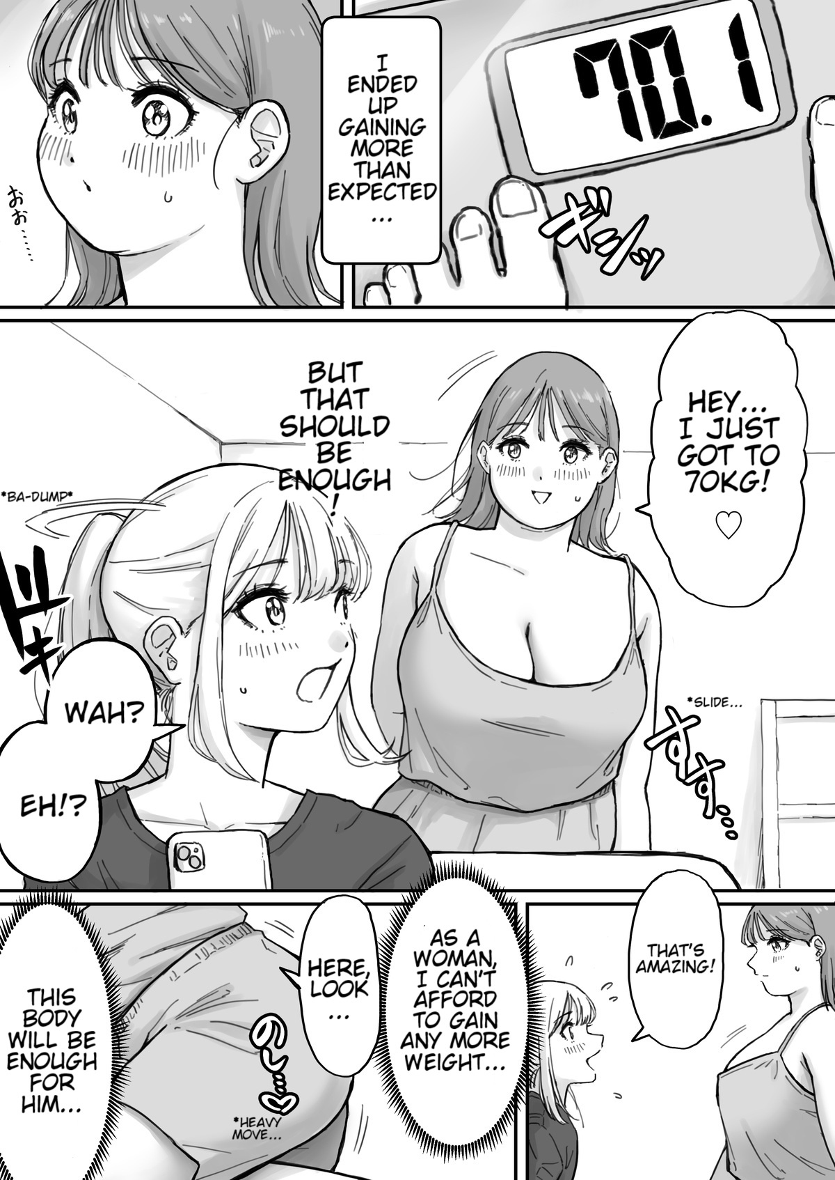 [ Rin ]  My boyfriend (a boy) had a fetish for excess fat [ Ongoing ] - Page 13