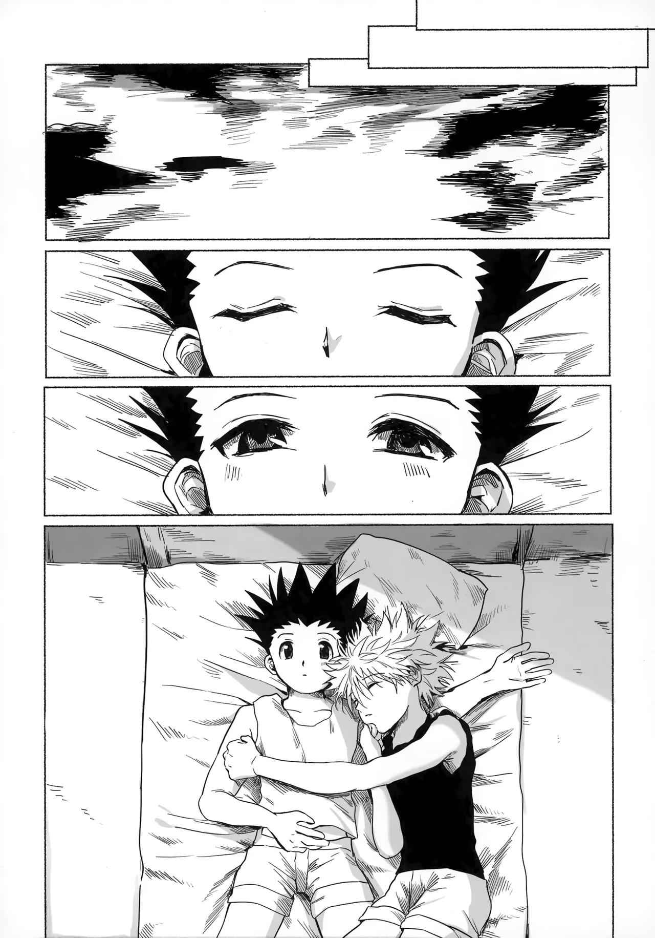 Hoshi no Mahoroba page 71 featuring gon freecss hunter x hunter parody - yaoi males only hentai manga - read online free